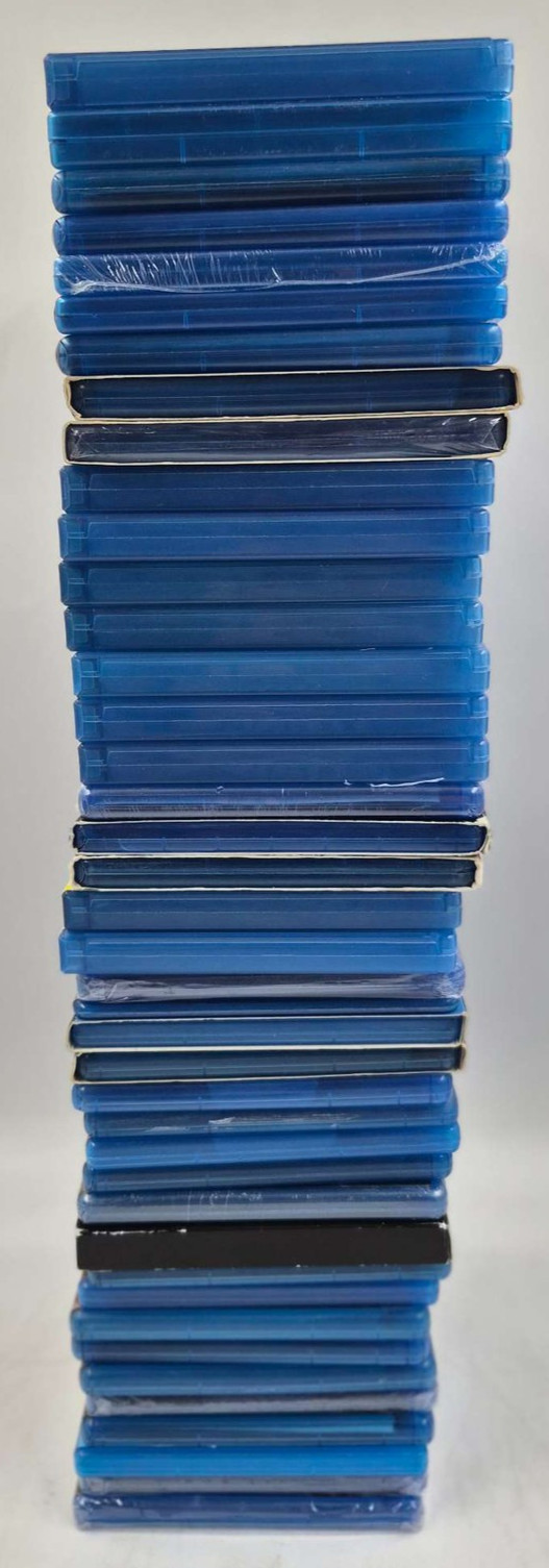 Lot of 40 Blu-ray & DVD Movies Action Sci-Fi Comedy Drama Mixed Condition Used