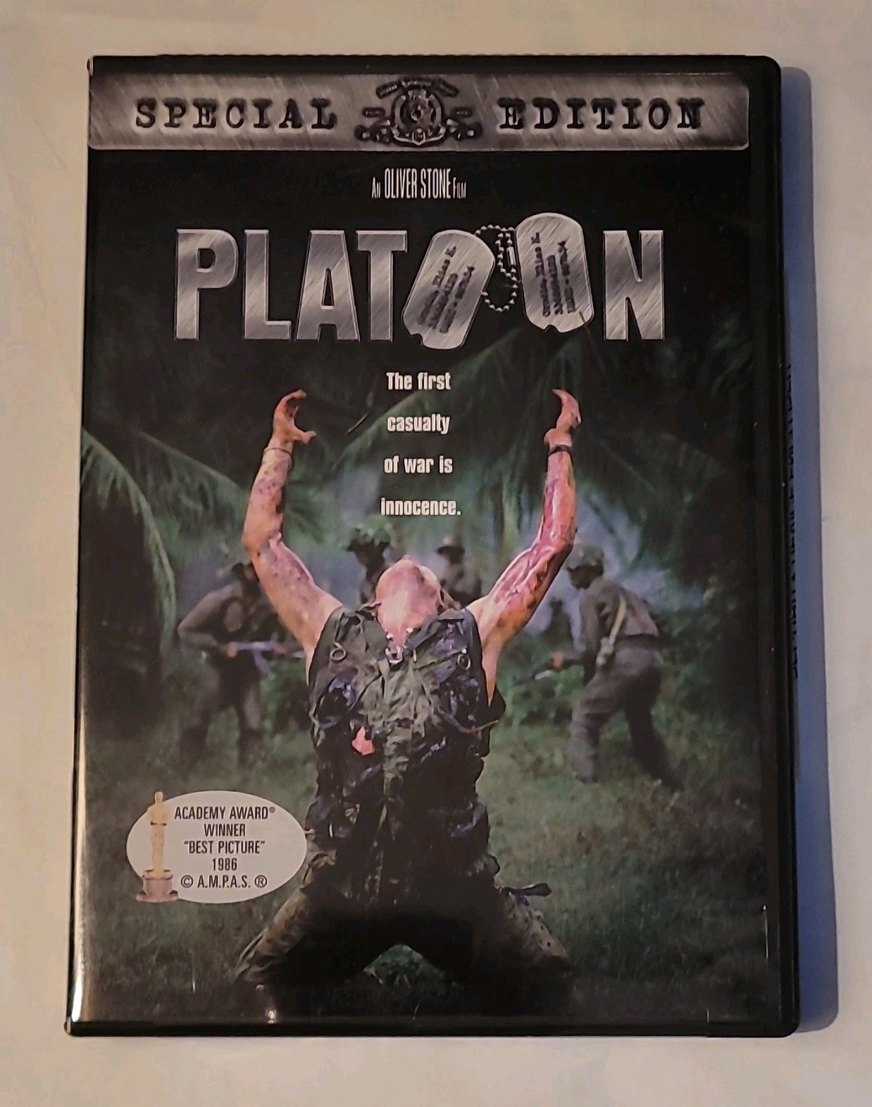 MGM Home Entertainment Platoon DVD Charlie Sheen Widescreen Special Edition