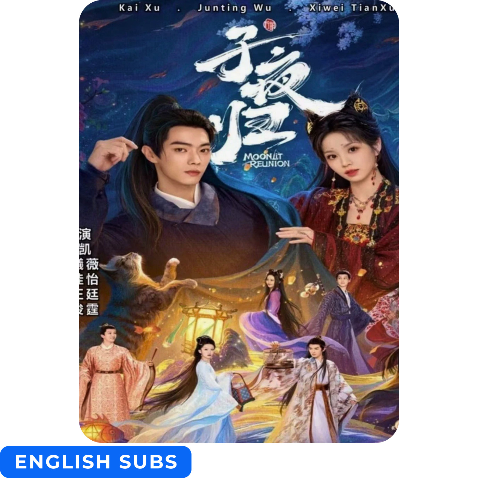 Moonlit Reunion Chinese Drama DVD English Subtitle Complete Series All Region