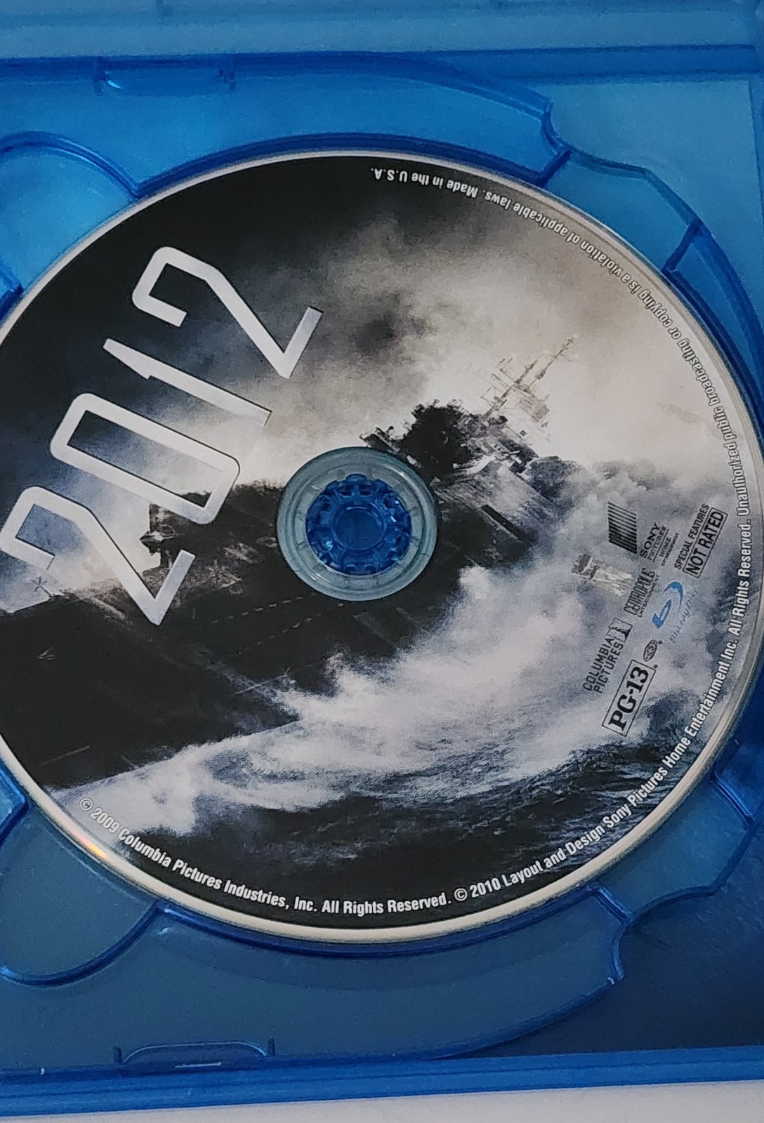 2012 Blu-ray Movie 3-Disc Special Edition Set