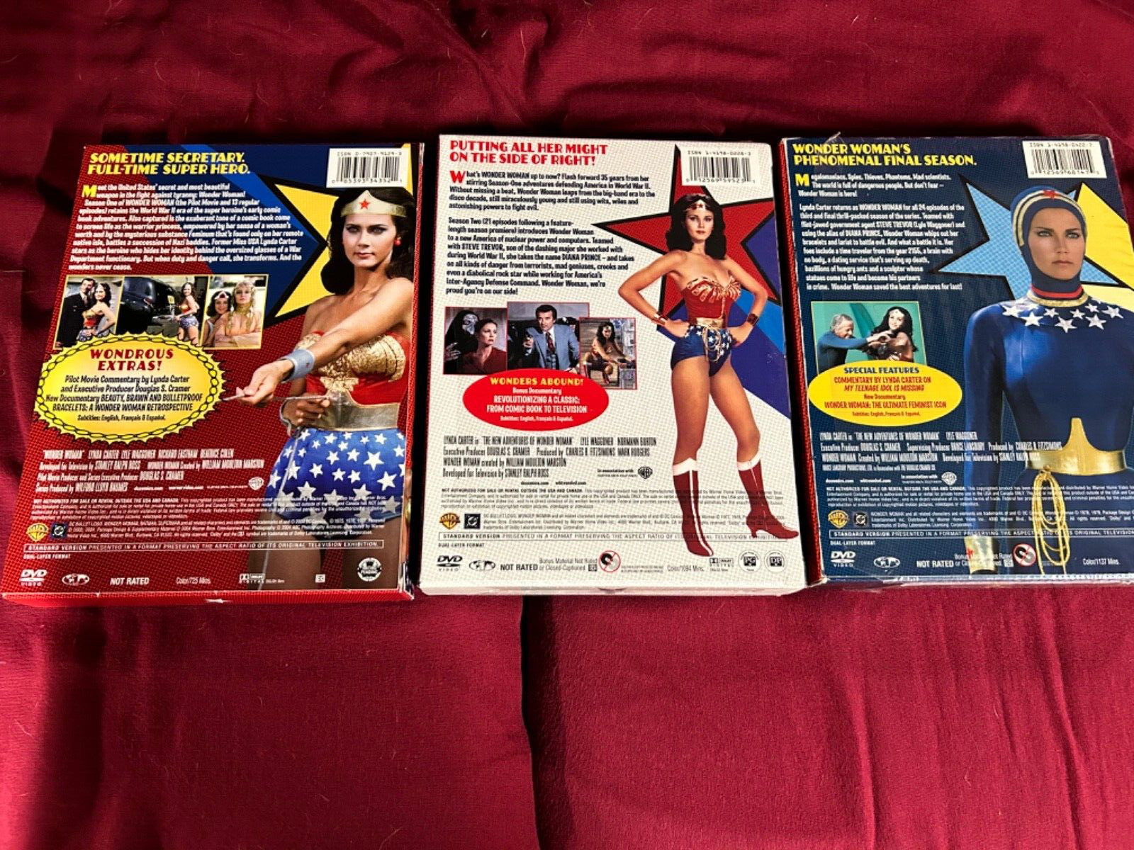 Wonder Woman:The Complete TV Series: Boxed Sets: Seasons 1, 2,3 Lynda Carter