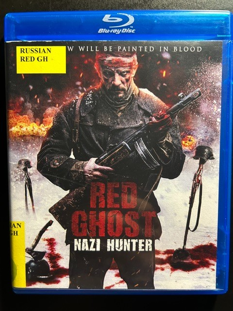Red Ghost: Nazi Hunter [Blu-ray] – USED FORMER LIBRARY COPY