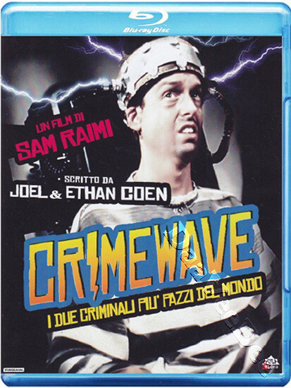 Crimewave NEW Classic Blu-Ray Disc Sam Raimi Reed Birney Louise Lasser P. Smith