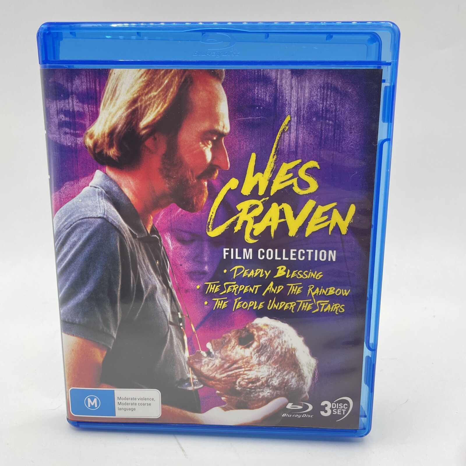 Wes Craven Collection Blu Ray Deadly Blessing The Serpent People Under Stairs