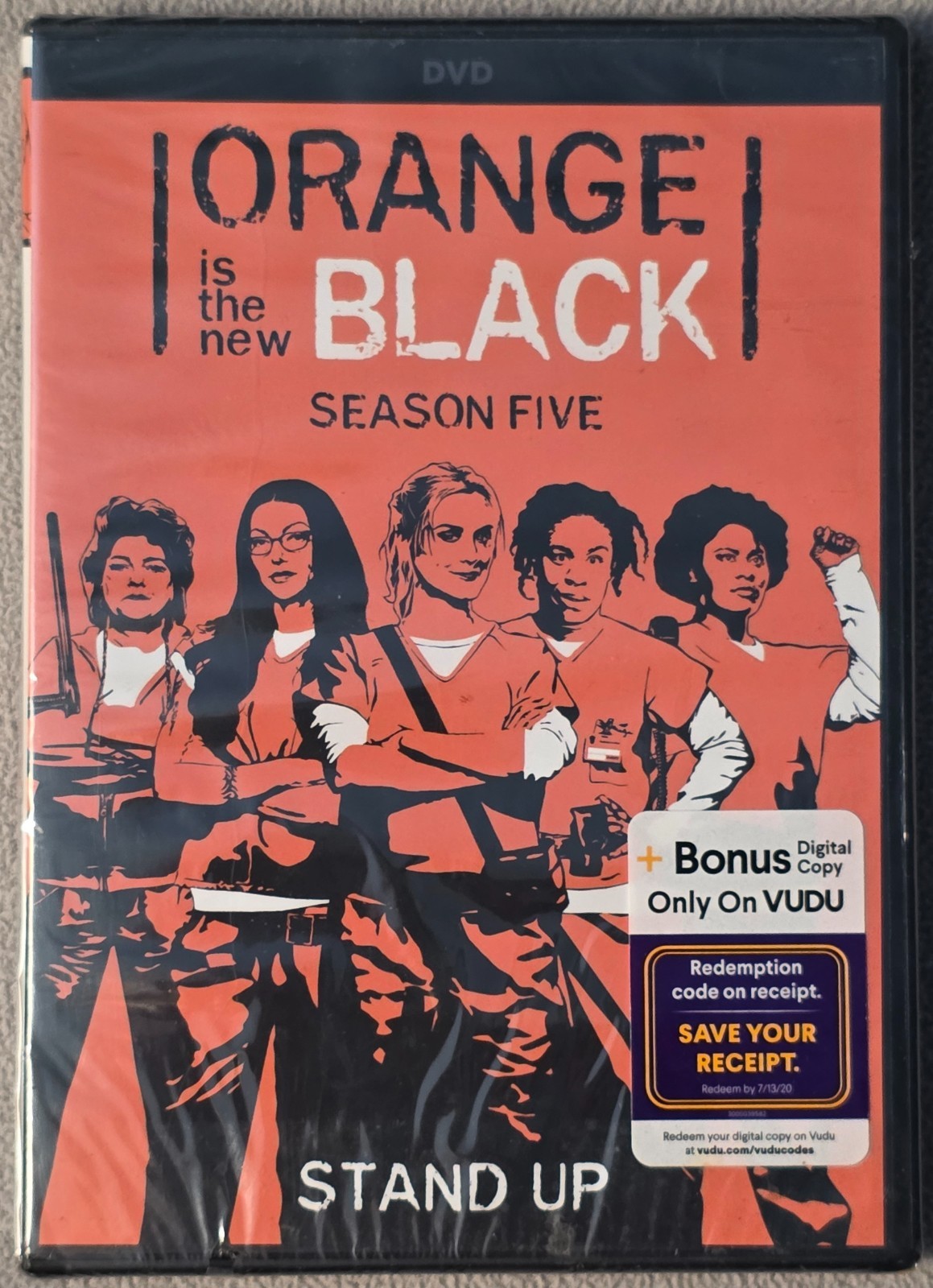 Orange is the New Black Season Five, a 4 DVD Set Region 1 US, Natasha Lyonne
