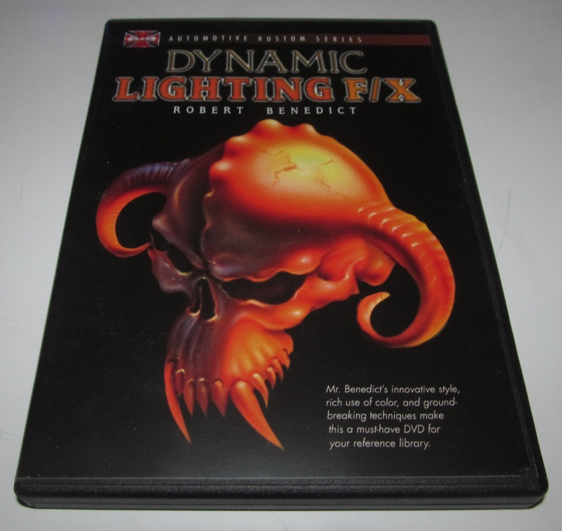 Automotive Kustom Series ~ DYNAMIC LIGHTING F/X ~ Robert Benedict ~ DVD ~ FreeSh