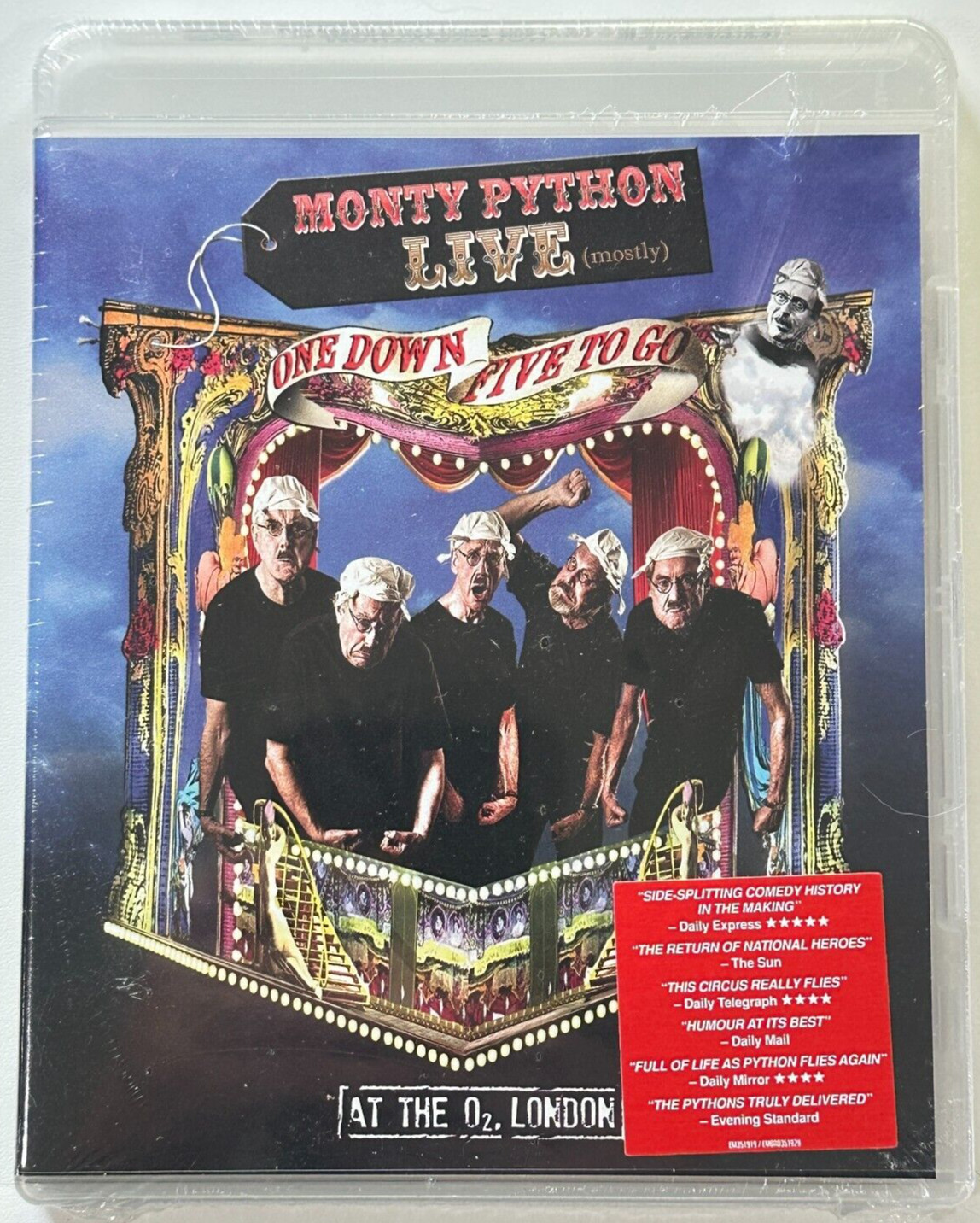 Monty Python Live (Mostly): One Down Five to Go (DVD, 2014) New & Sealed!