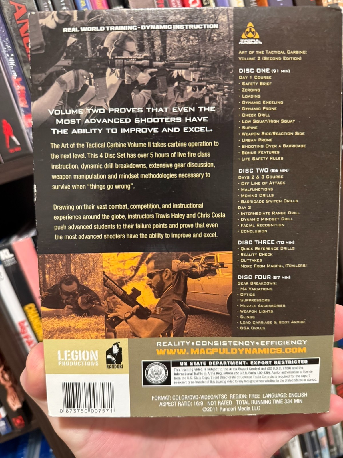 Magpul Dynamics: The Art of the Tactical Carbine Vol. II (Volume 2) DVD Set 🎯🪖
