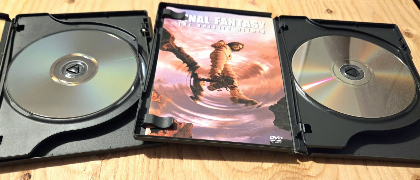 Final Fantasy VII Advent Children 2-Disc + Spirits Within DVD Lot