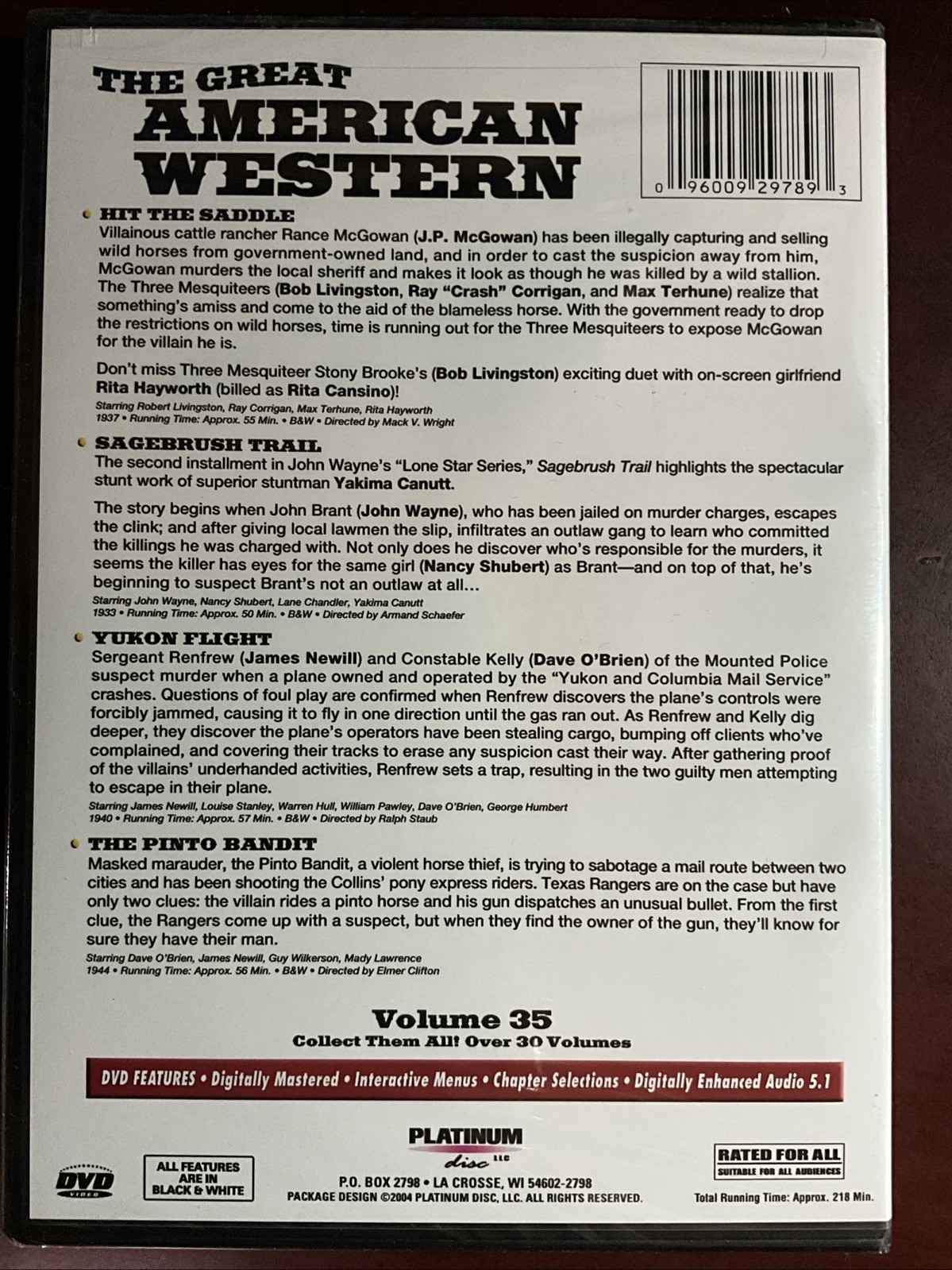 The Great American Western: Volume 35 (DVD)