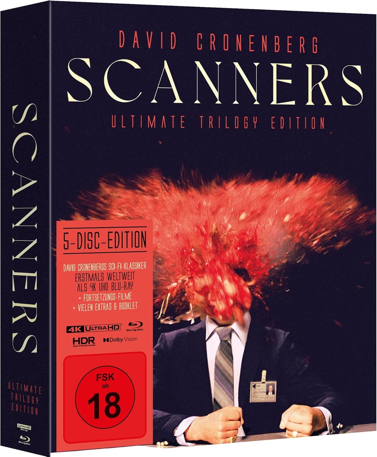 Scanners (4K Ultra HD+4 s) (4K UHD Blu-ray) Ironside Michael McGoohan Patrick