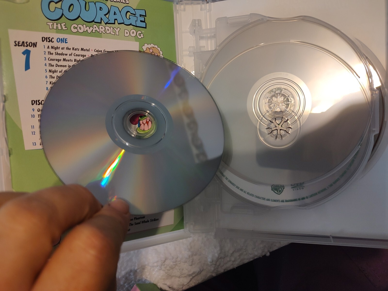 Cartoon Network Hall of Fame: Courage the Cowardly Dog Complete Series (DVD)