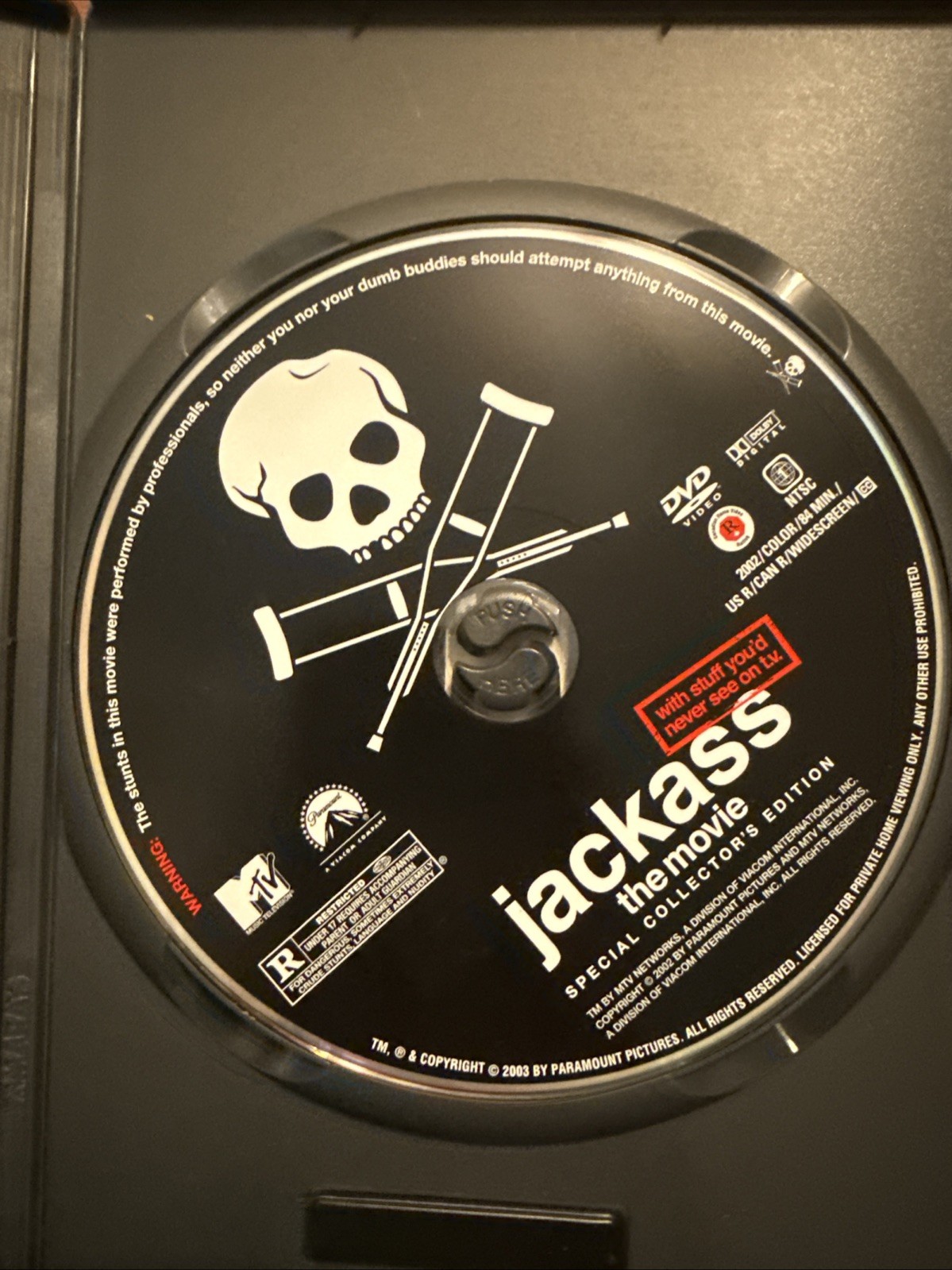 Jackass The Movie DVD Widescreen Collection Special Collecor’s Edition