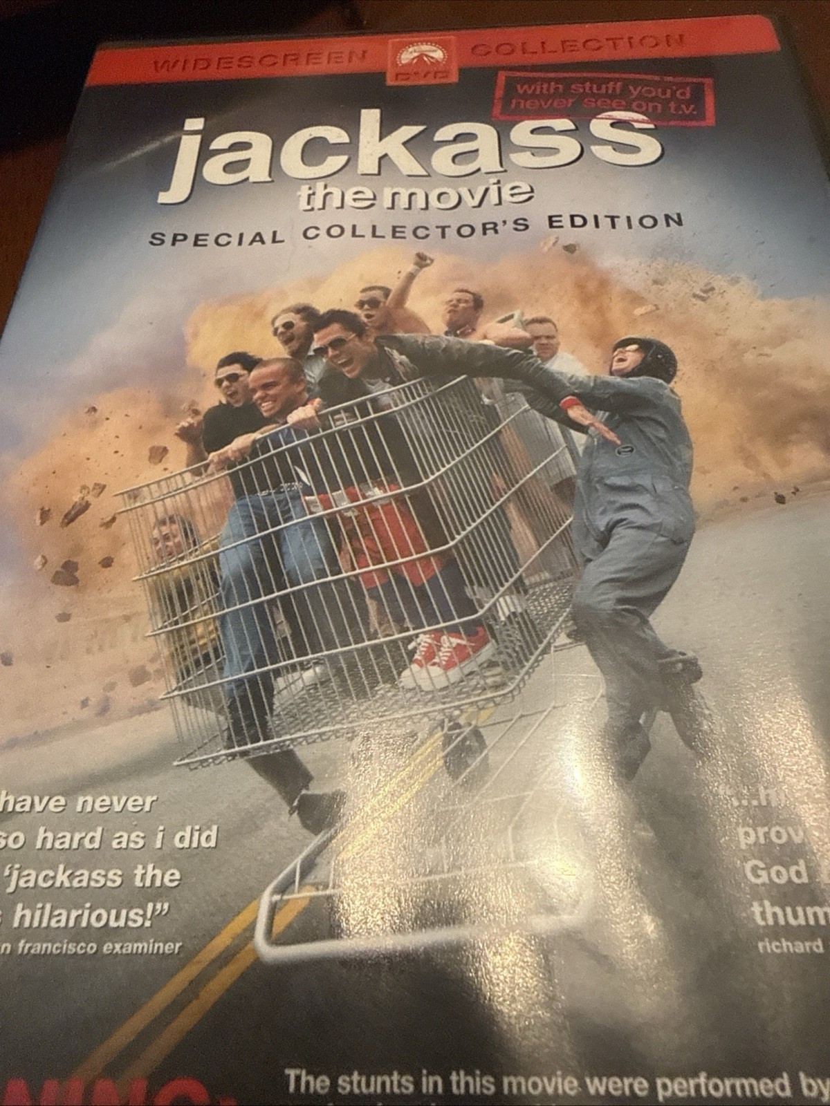 Jackass The Movie DVD Widescreen Collection Special Collecor’s Edition
