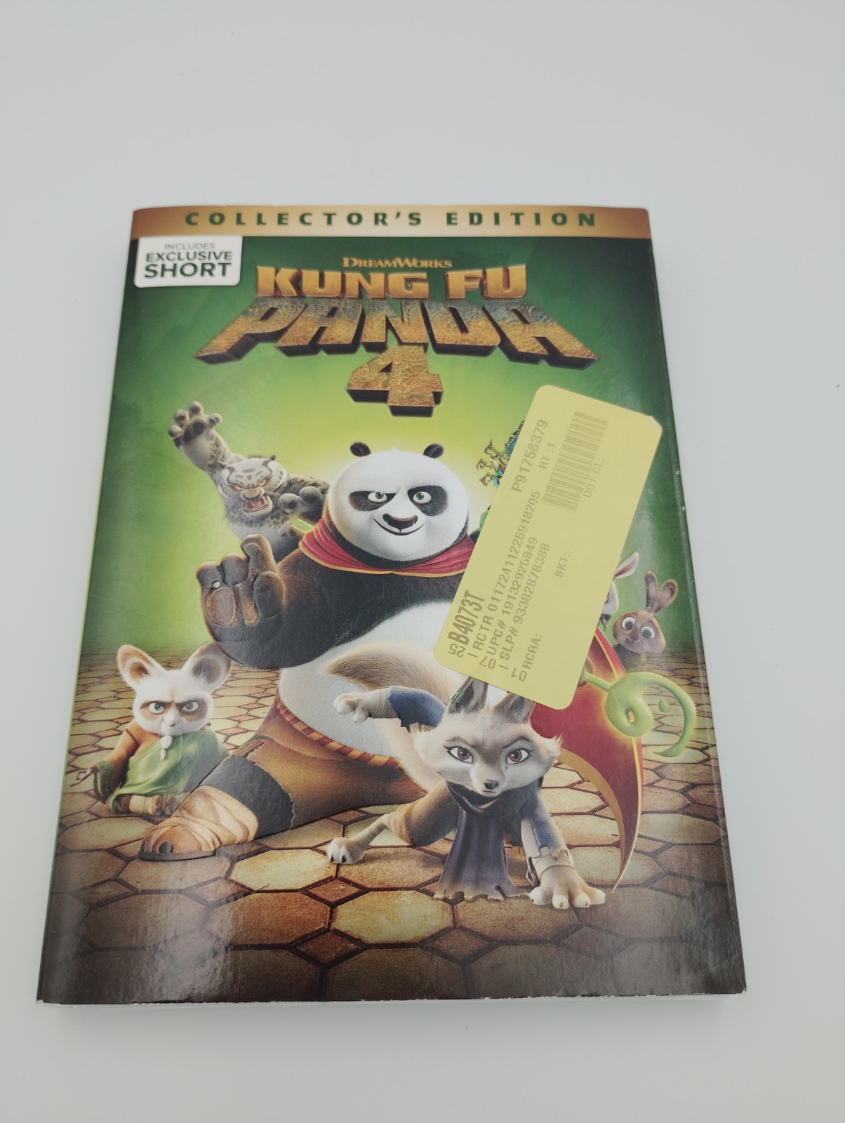 Kung Fu Panda 4 DVD 2024 Collector’s Edition Jack Black – New Sealed