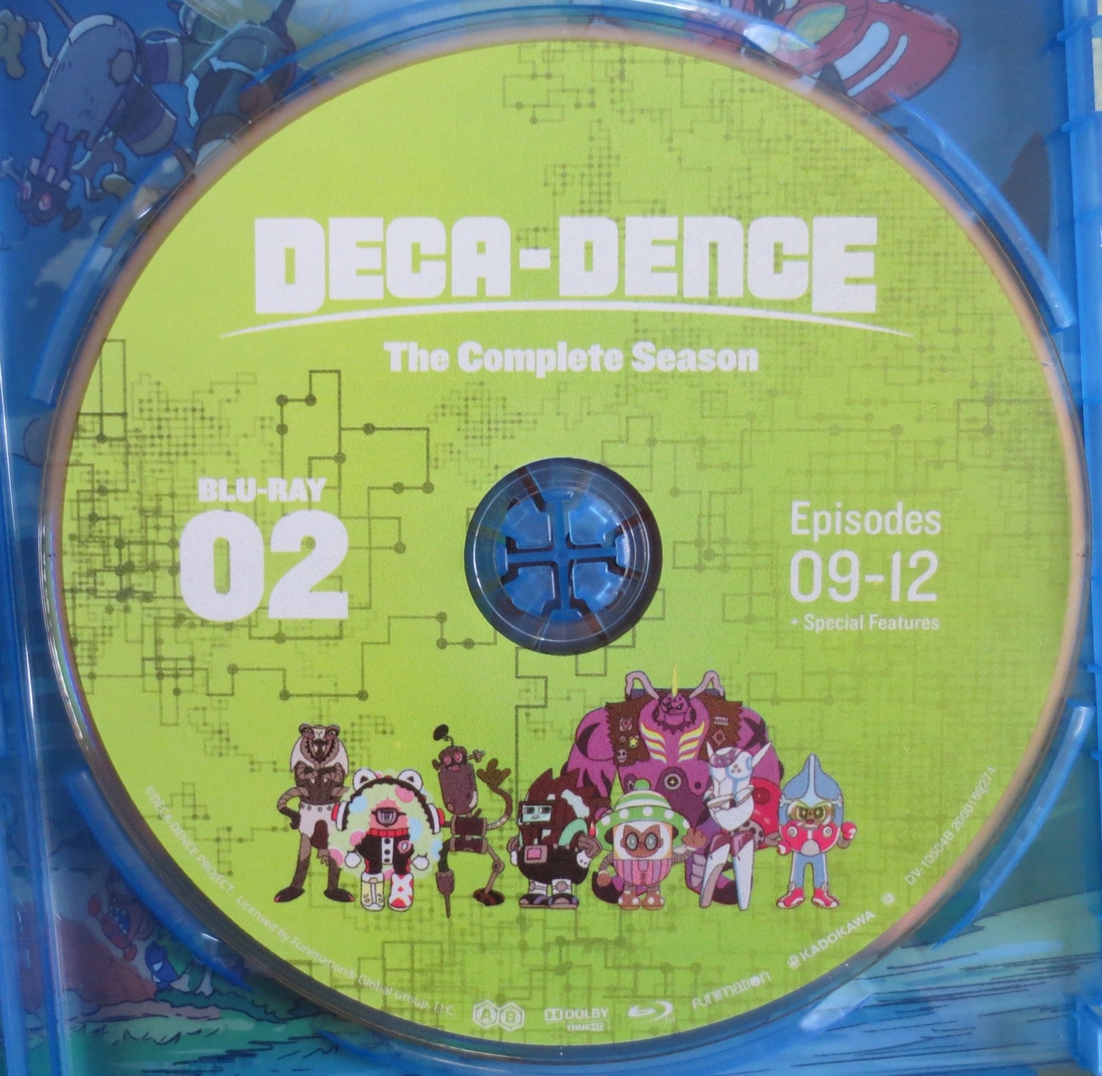 Deca-Dence – The Complete Season Blu-ray 2021 Funimation both discs unscratched