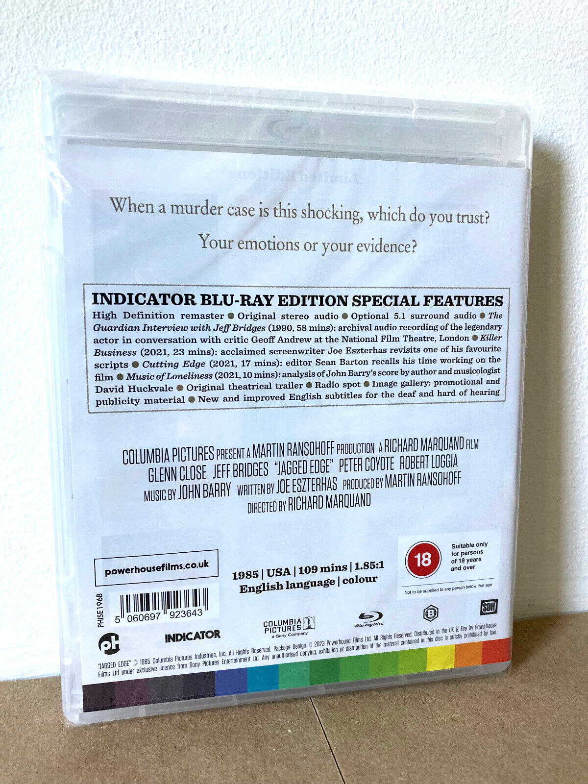 MISSING (Non-USA REGION B Blu-Ray) Indicator Costa-Gavras Jack Lemmon – PLS READ