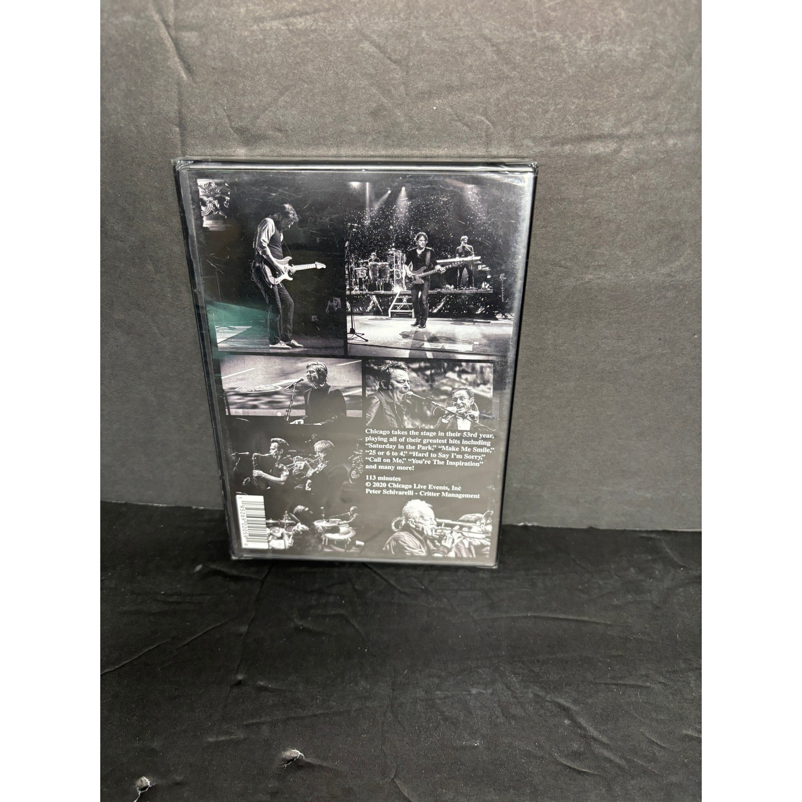 Chicago Live 2020 DVD Greatest Hits Concert Film 113 Minutes New Sealed
