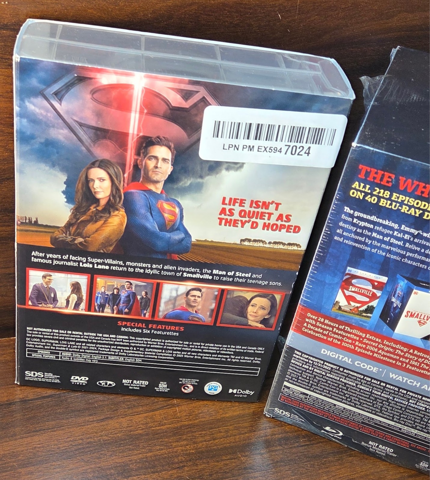 Smallville + Supergirl Series (Blu-ray) + Superman and Lois (DVD) NEW-Free S&H!