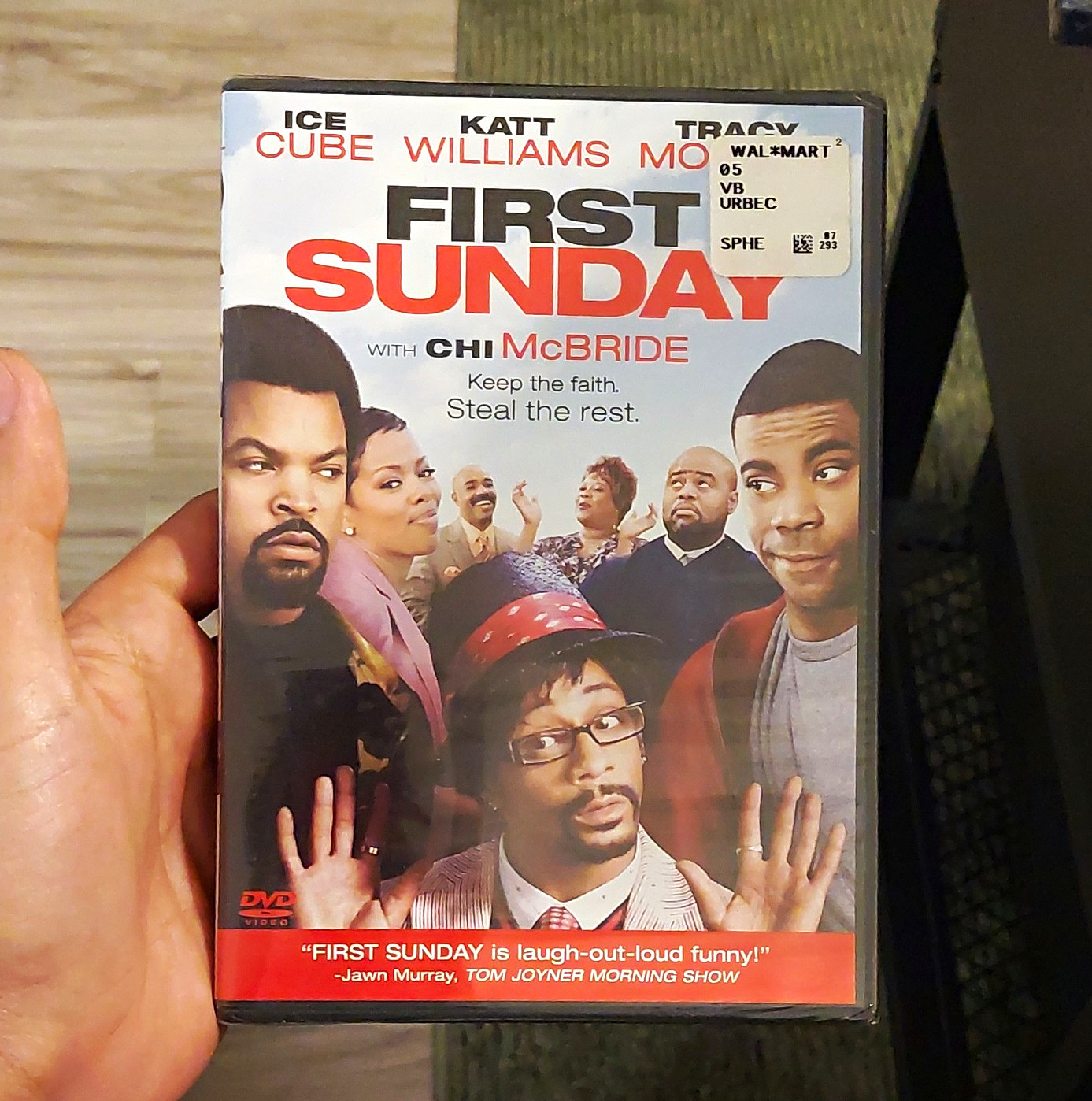 Sony Pictures First Sunday DVD 2008 PG-13 98 Min Ice Cube Commentary