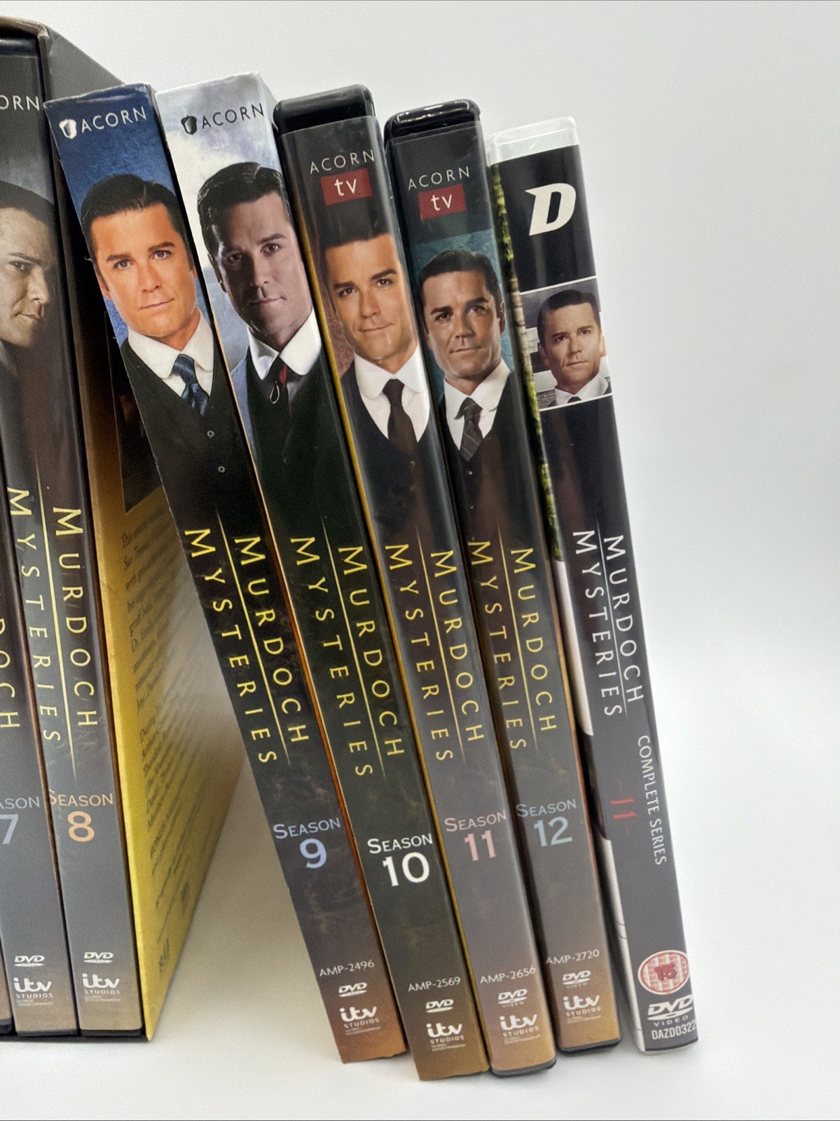 Murdoch Mysteries: Complete Series Seasons 1-12 DVD New/Clean Discs