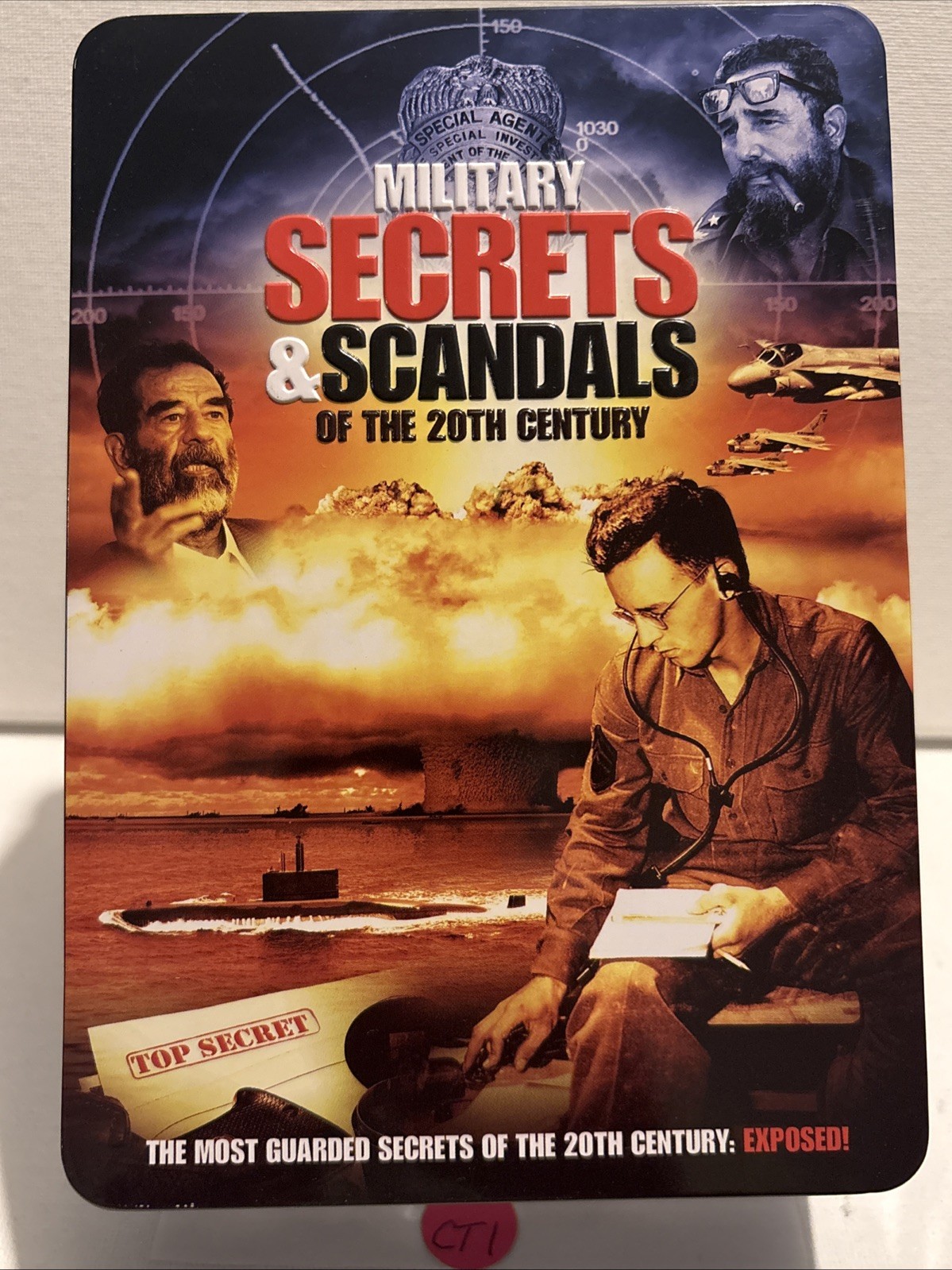 Military Secrets Scandals of the 20th Century (2011, 5-Disc Set, Tin Case) CT1
