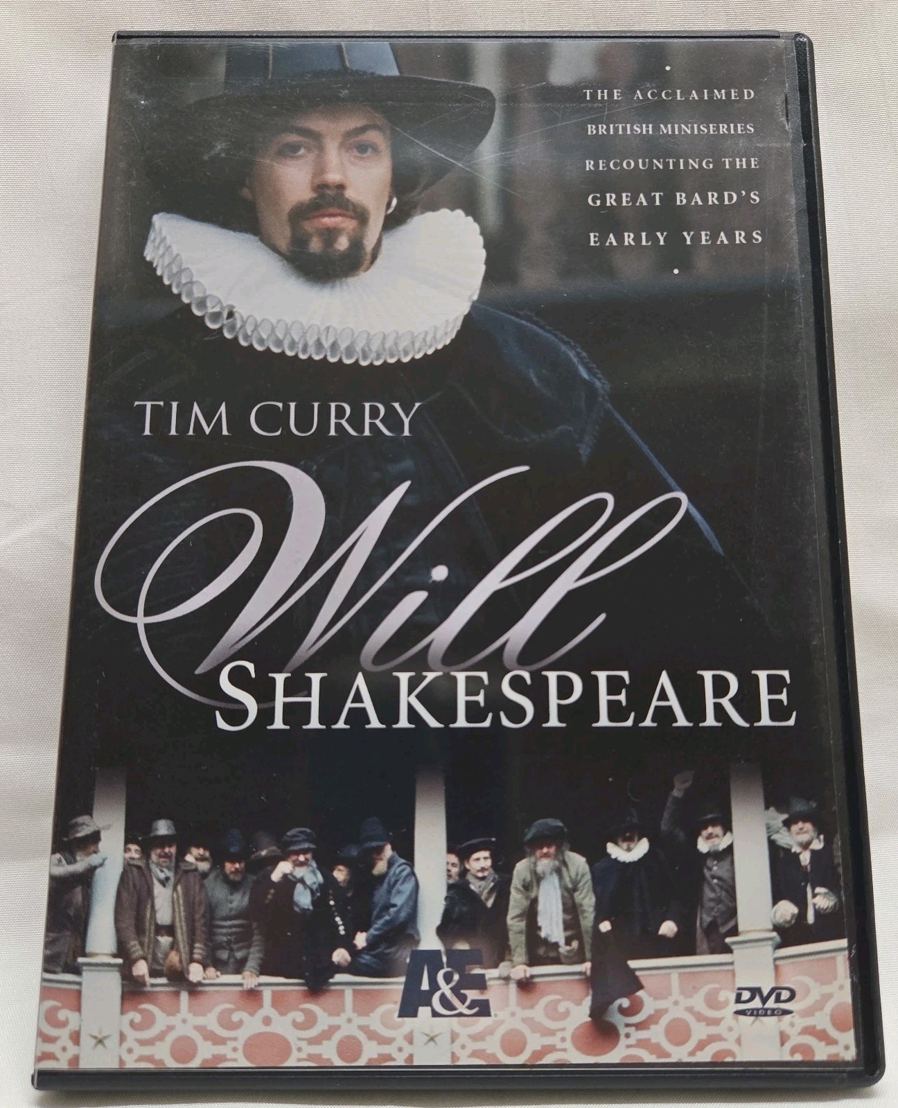 Will Shakespeare British Miniseries (A&E DVD, 2008, 2-Disc Set) Tim Curry