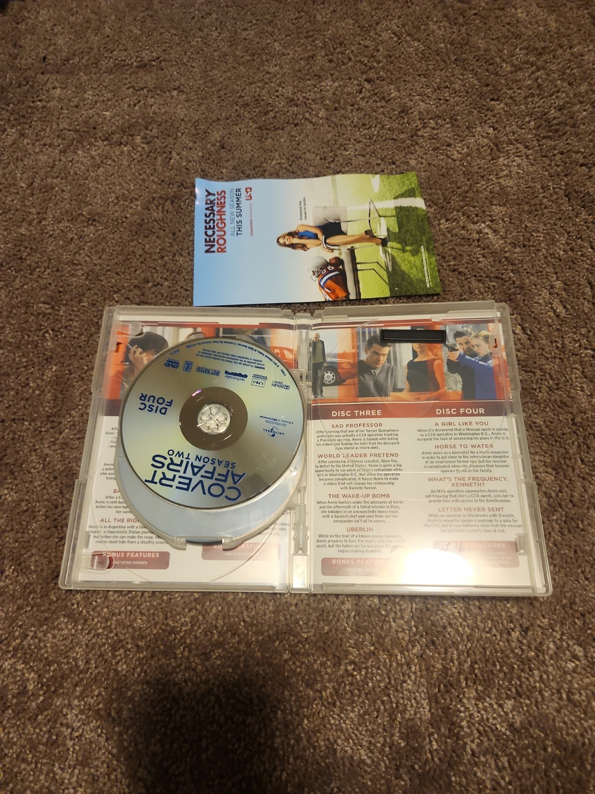 Covert Affairs Season 1,2,3 on DVD Seasons 1-3 USA