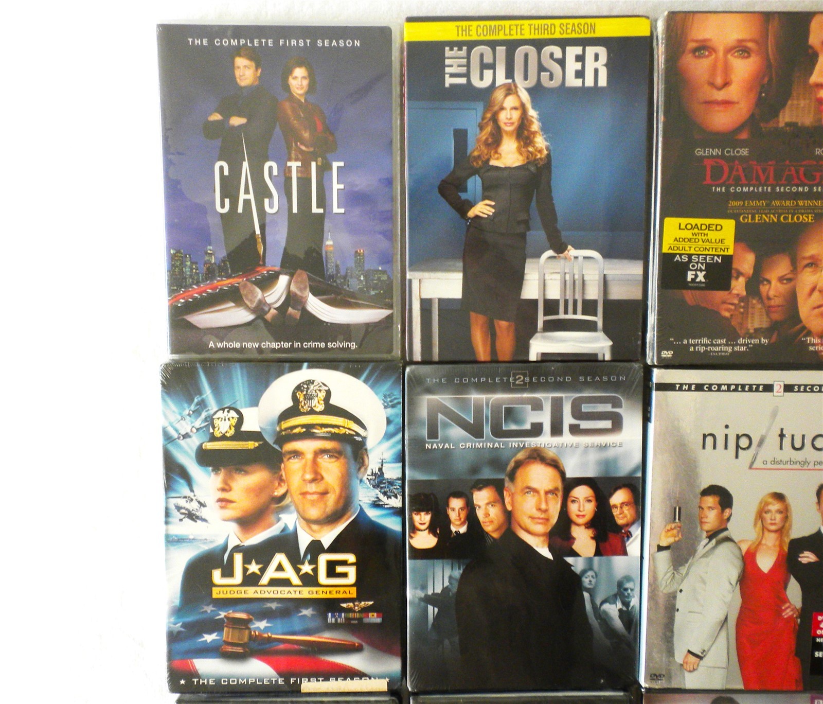 MIXED LOT 12 COMPLETE SEASONS TV SERIES DVD CRIME DETECTIVE DRAMA MEDICAL SEALED