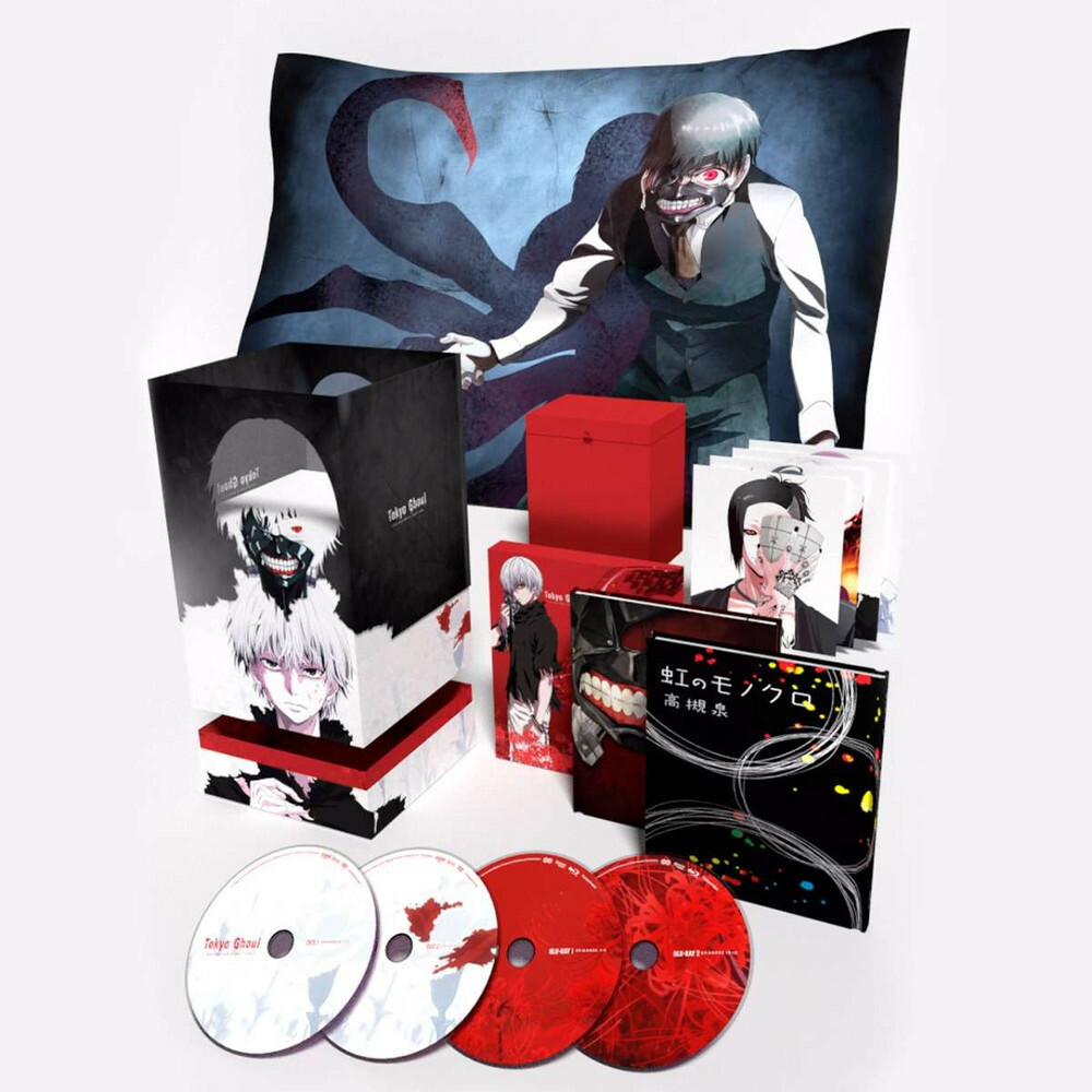 Tokyo Ghoul Season 1 Collector’s Edition (Blu-ray/DVD, 2016, 2-Disc Set)