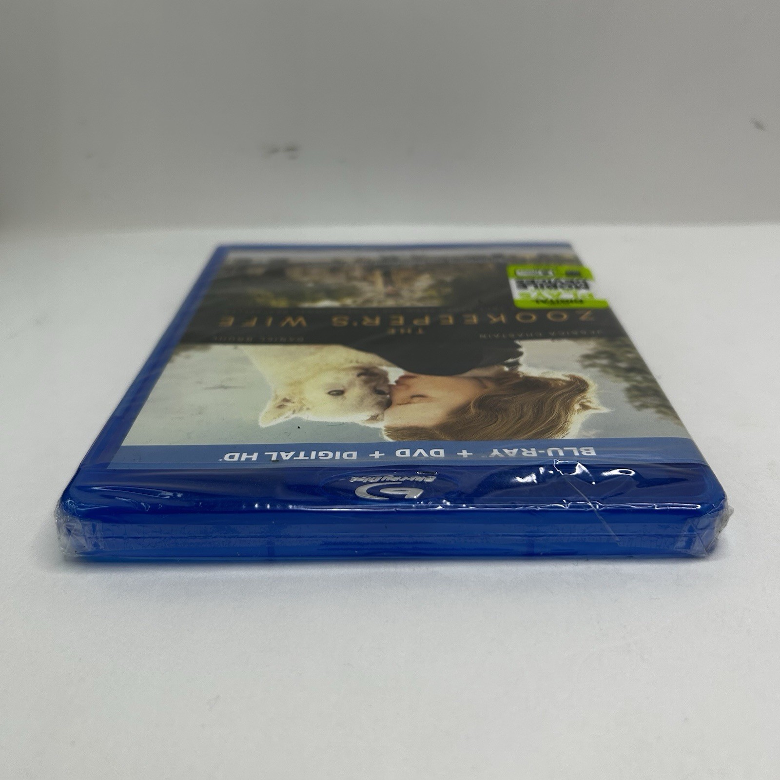 The Zookeeper’s Wife Blu-ray 2017 Jessica Chastain Daniel Brühl Niki Caro – NEW