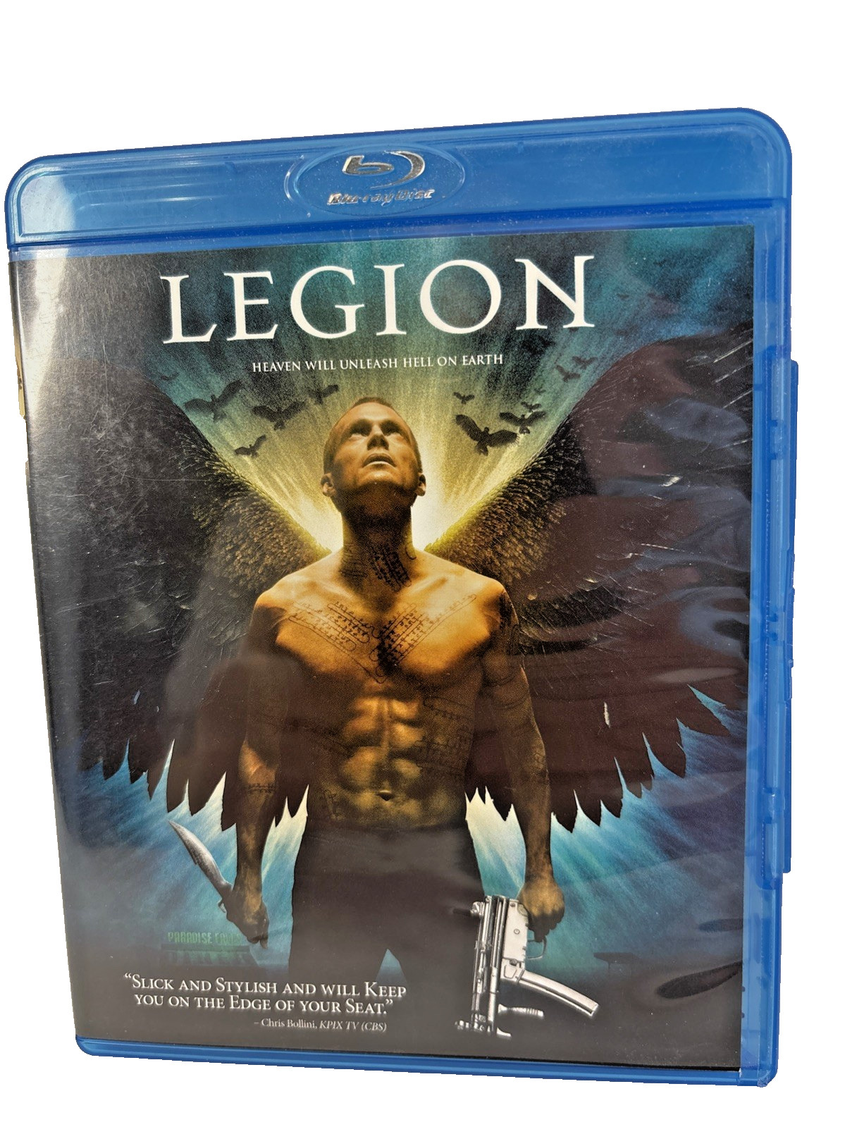 Legion Blu-ray Paul Bettany Digital Copy 2010 Sony Pictures VG