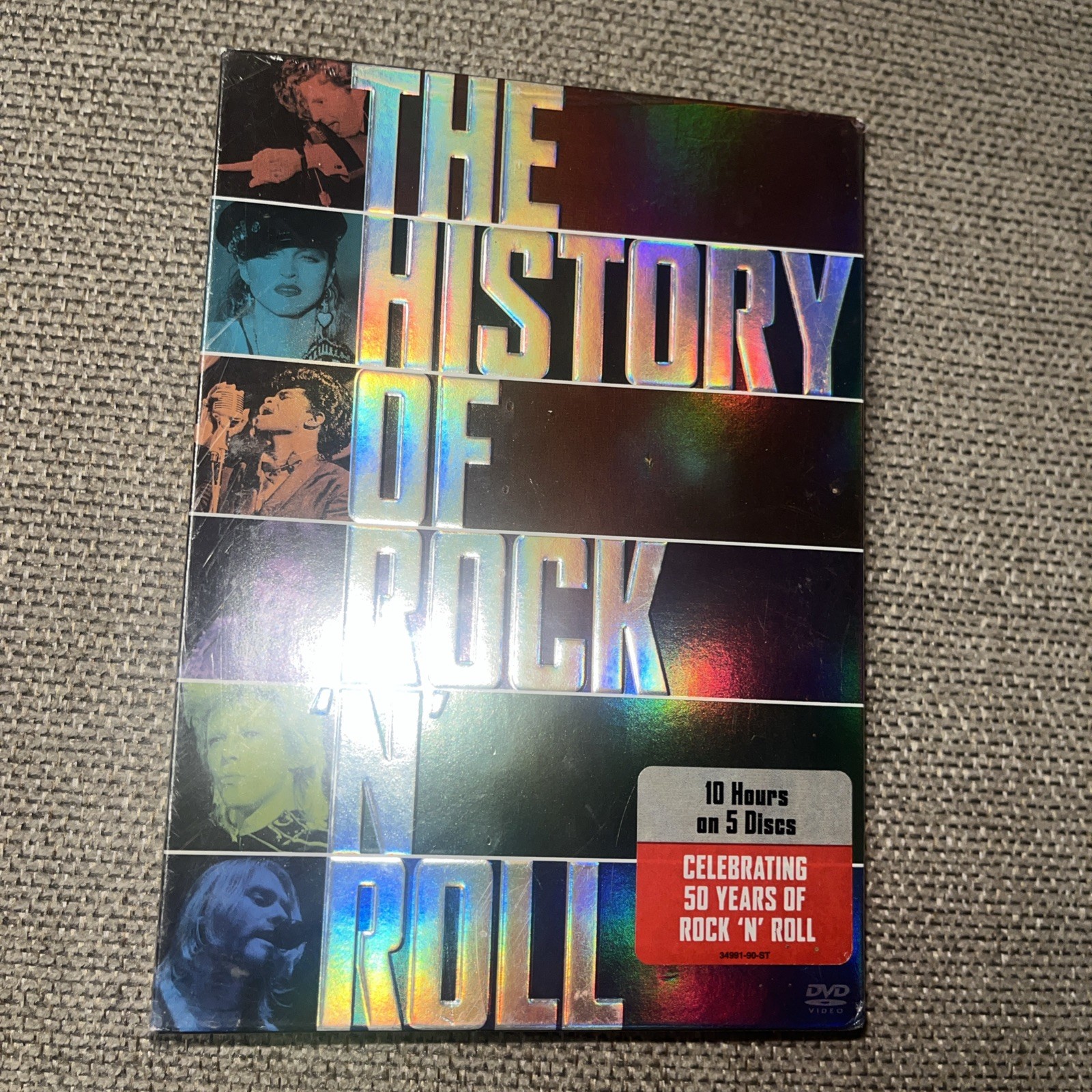 History of Rock N Roll, The – Boxed Set (DVD, 2004, 5-Disc Set)