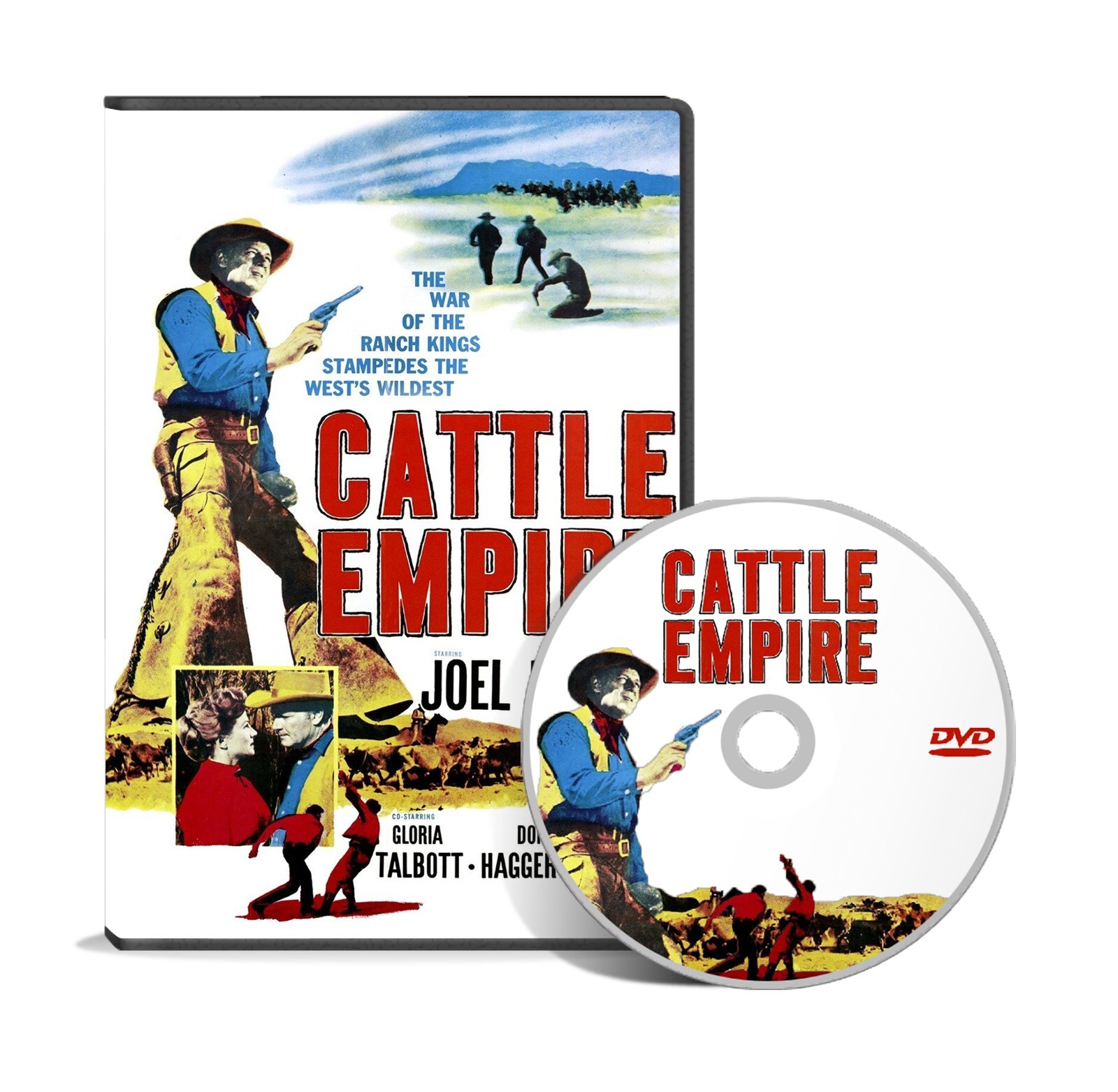 Cattle Empire (1958) Western DVD