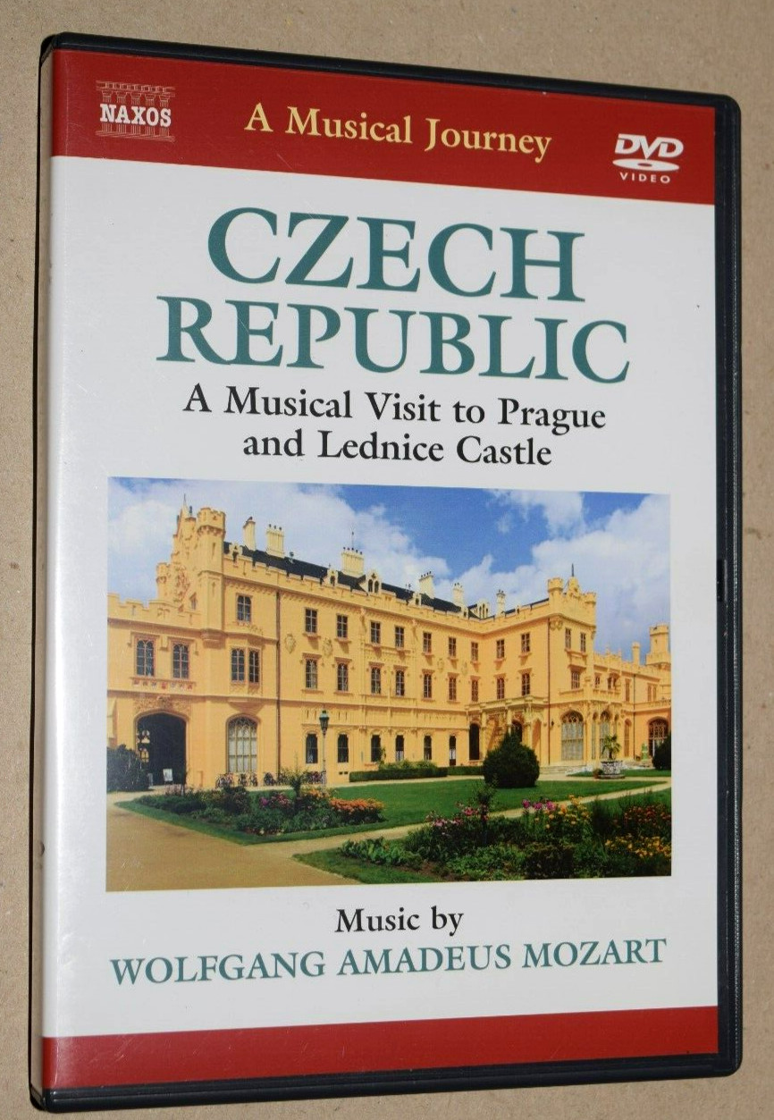 “CZECH REPUBLIC: The Places and The Music,” DVD 54 Mins, Pre-Owned (c) 1991-2012