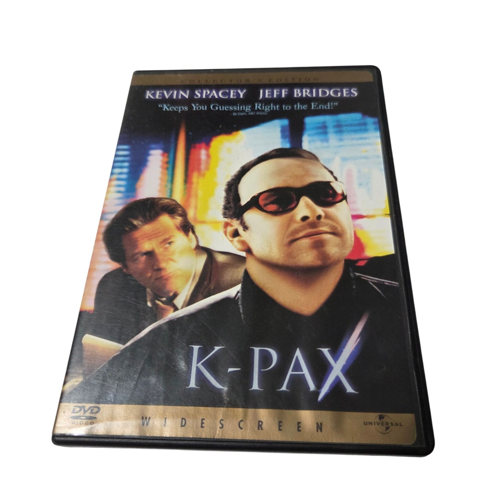 K-PAX DVD Collectors Edition Kevin Spacey Jeff Bridges Science Fiction 2002