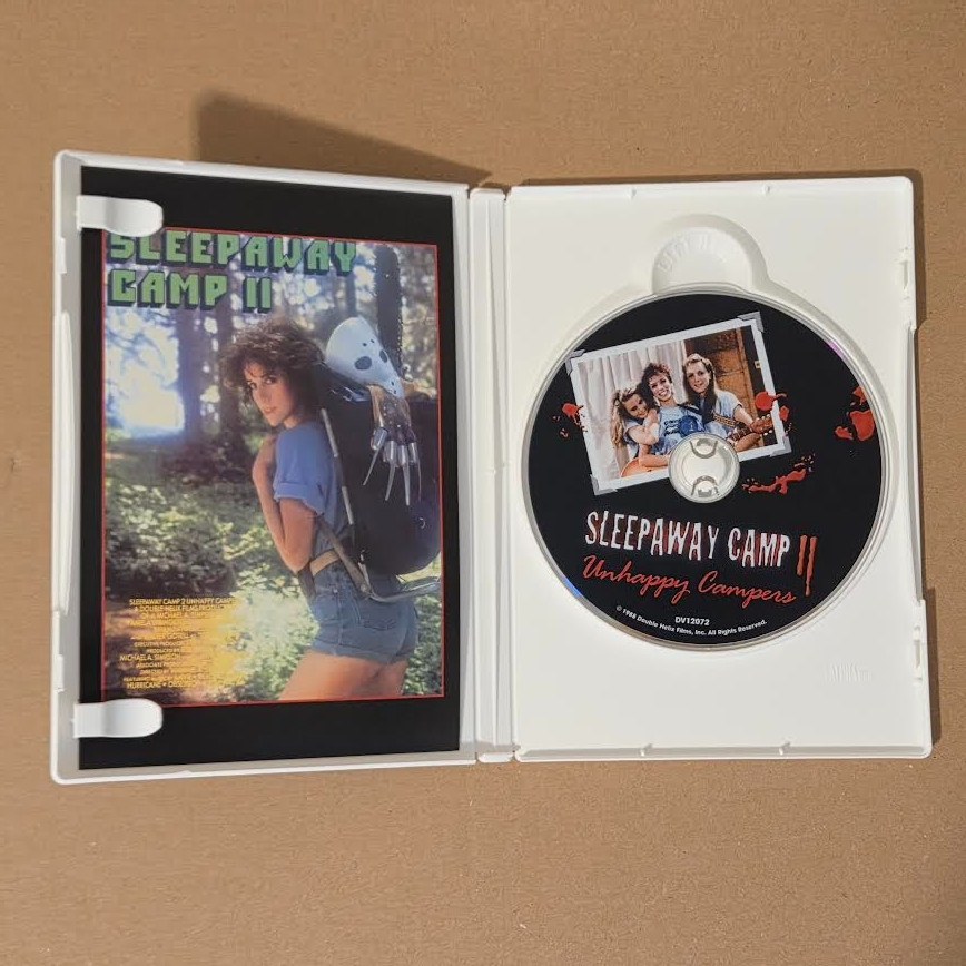 SLEEPAWAY CAMP Survival Kit DVD, 2002, 4 Disc Set with Brochure & Bonus 4th DVD