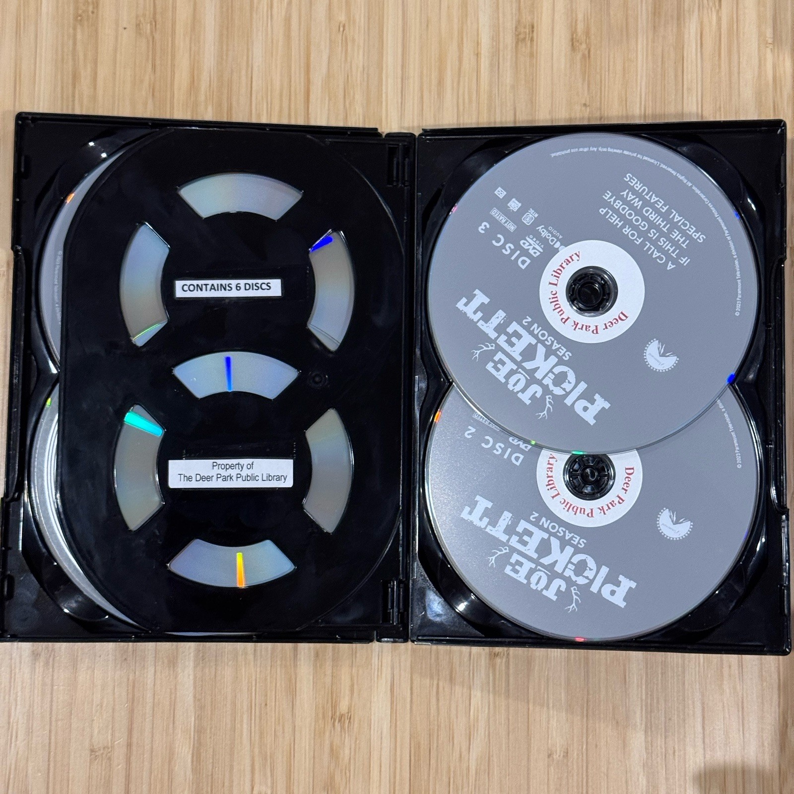 JOE PICKETT THE COMPLETE SERIES Used DVD Seasons 1 + 2 Library Owned