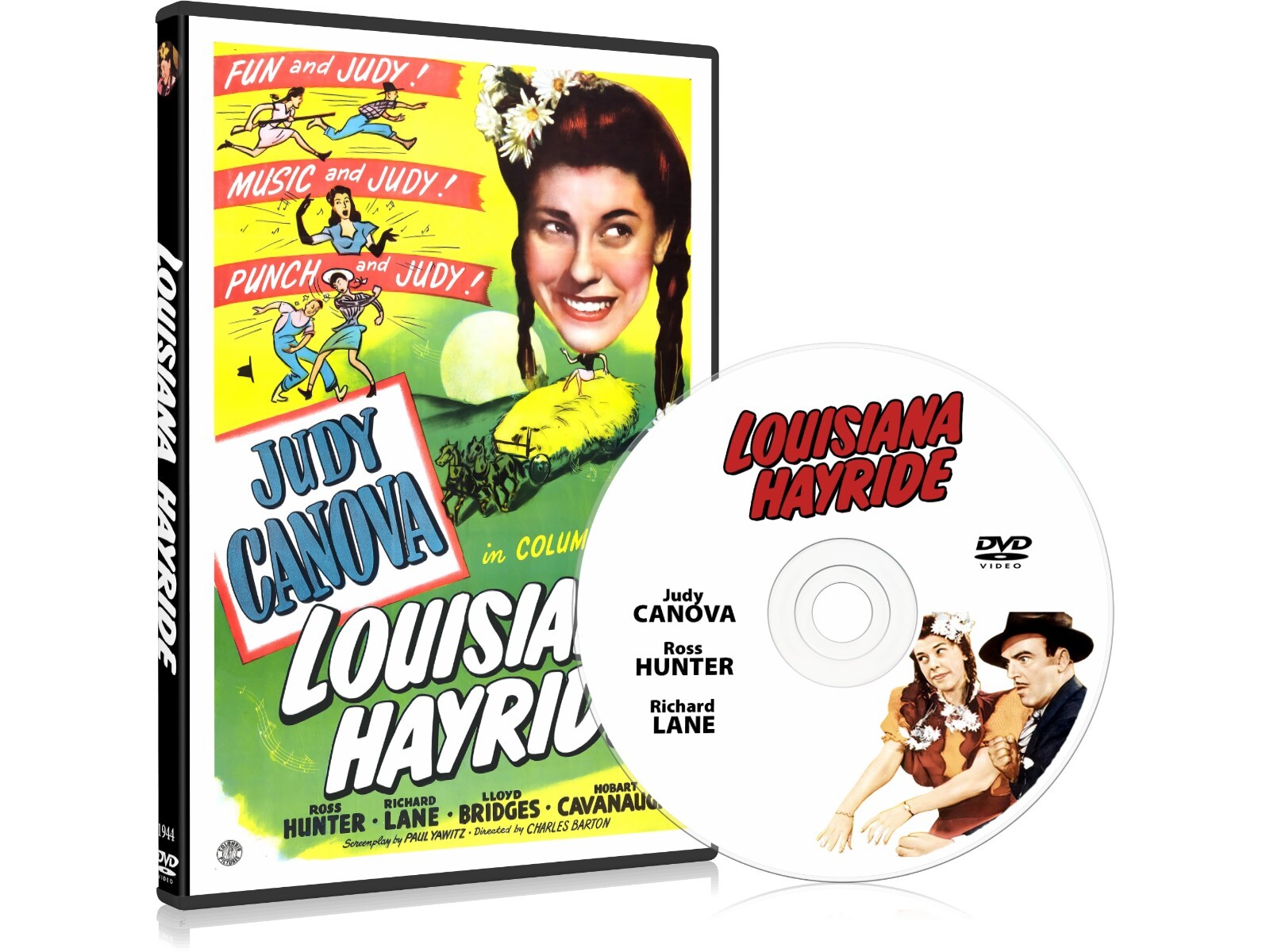 Louisiana Hayride (1944) Action, Comedy, Music DVD