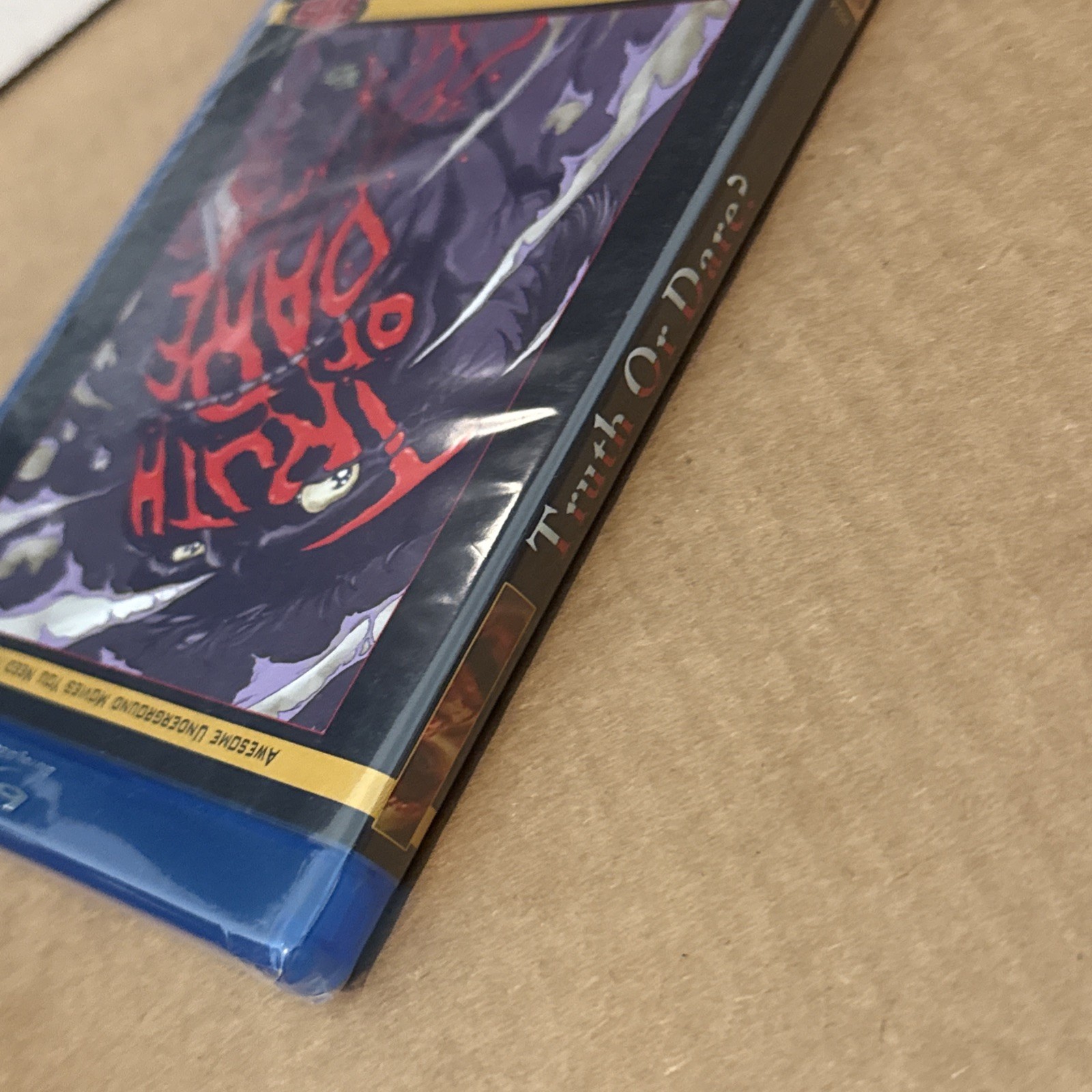 Truth or Dare? Blu-ray SRS Cinema 1986 Underground Horror New Sealed RARE OOP