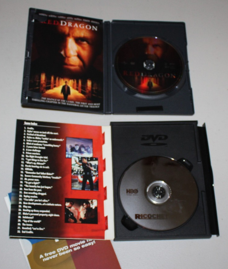lot of 12 used movie DVDs vintage action adventure drama wholesale lot #47