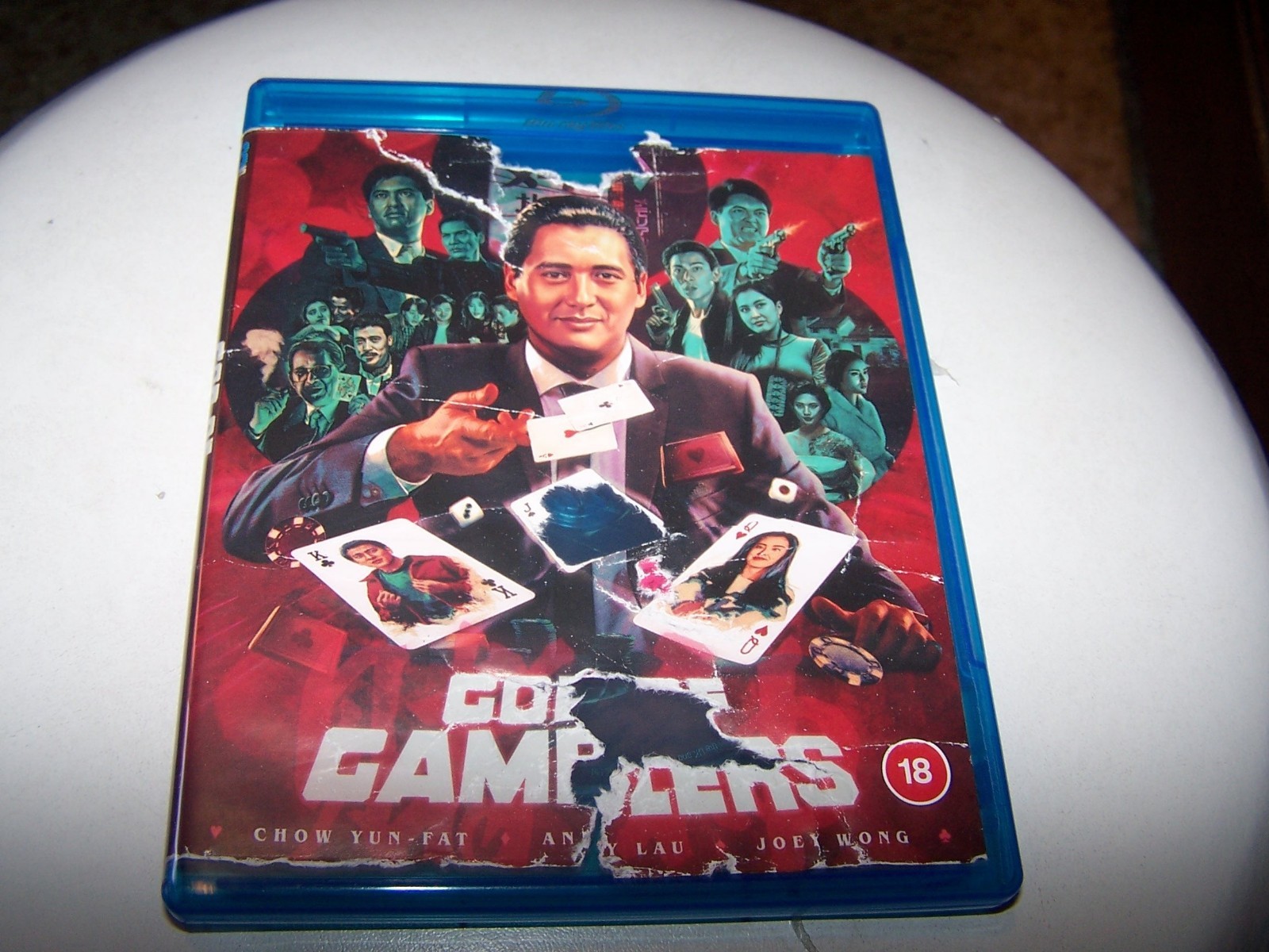 GOD OF GAMBLERS – region B BluRay Import – Chow Yun Fat, Andy Lau