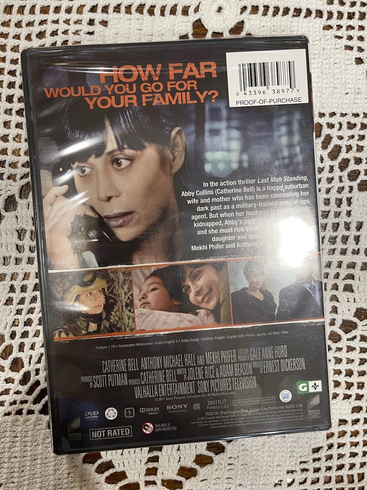 Last Man Standing (DVD, 2012) Catherine Bell, Mekhi Phifer, Anthony Michael Hall