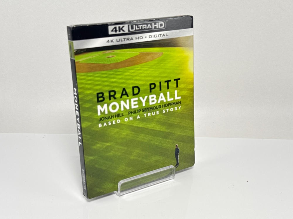 Moneyball 4K Ultra HD Blu-ray Digital Copy Movie Brad Pitt Film