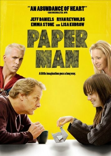 Paper Man – DVD By Ryan Reynolds,Emma Stone,Jeff Daniels,Lisa Kudrow –