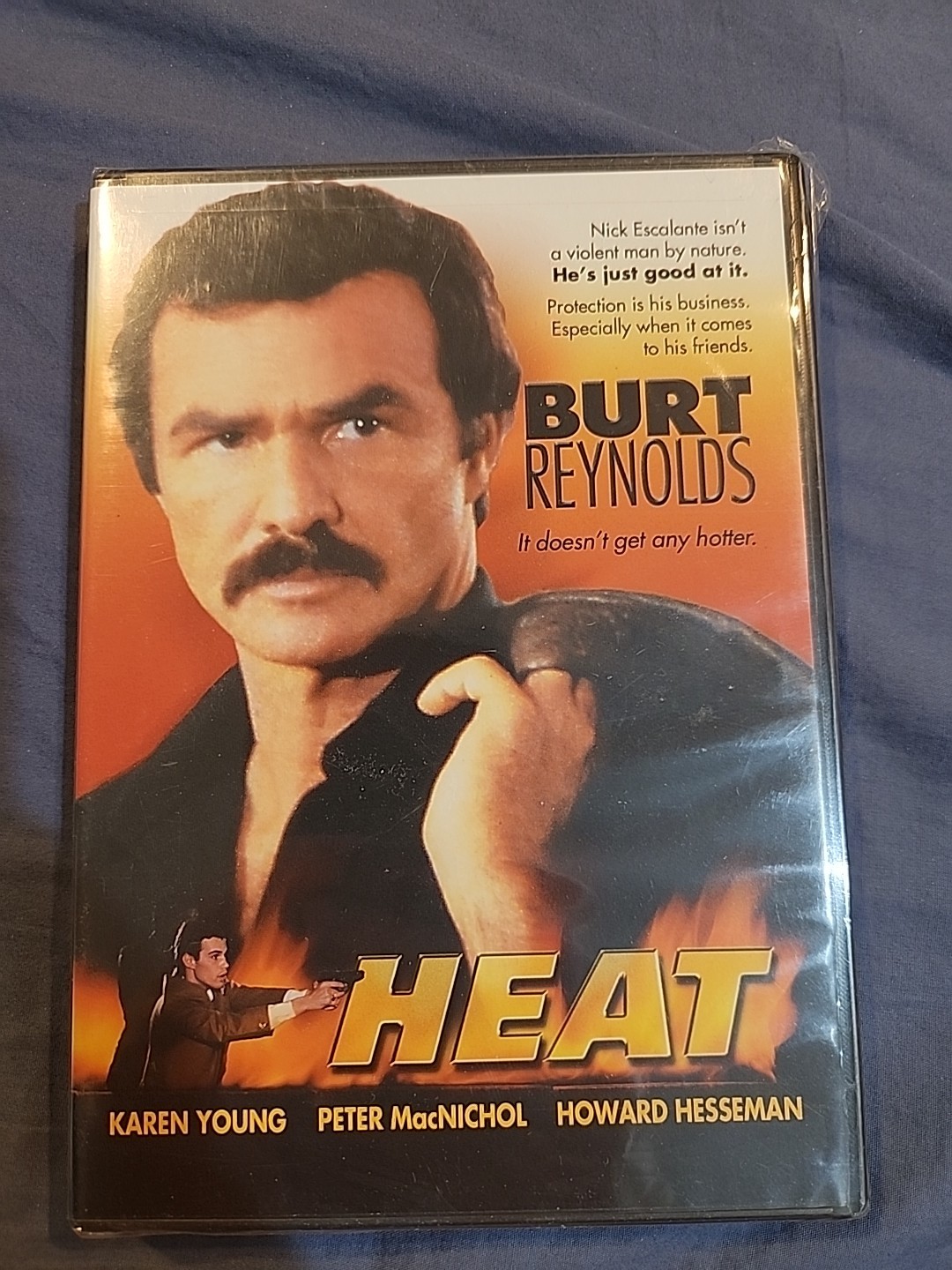 Heat DVD Burt Reynolds Action Chase Karen Young Howard Hesseman Sealed Brand New