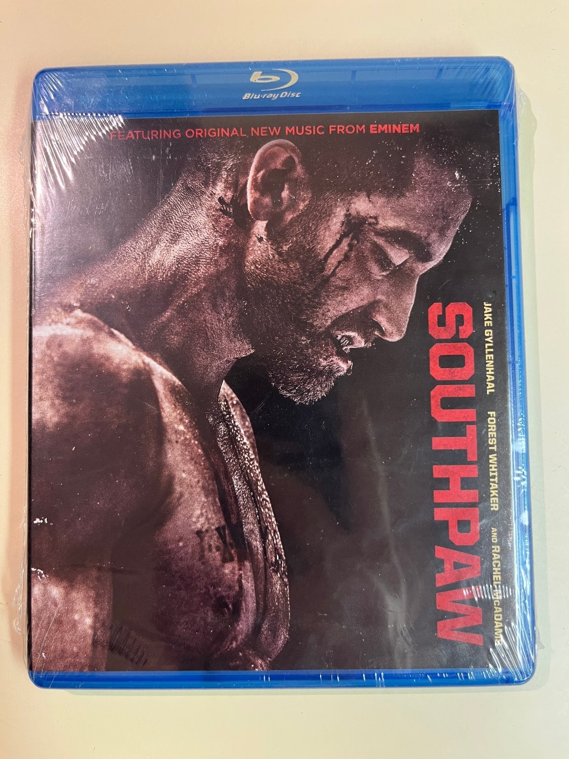 Southpaw Blu-ray, 2015 Boxing, Jake Gyllenhaal, Antoine Fuqua, Eminem, Bonus