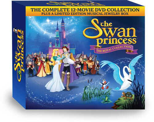 The Swan Princess 12-Movie Collection [New DVD] Ltd Ed, Music Jewelry Box, Ann
