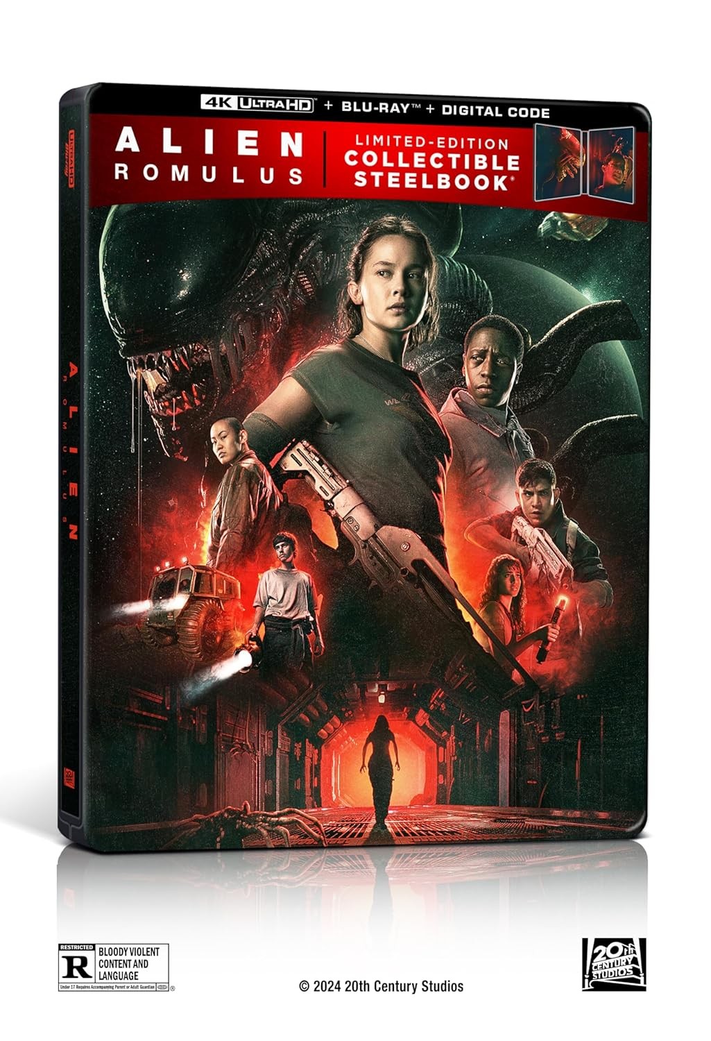 New Steelbook Alien: Romulus (4K / Blu-ray + Digital)