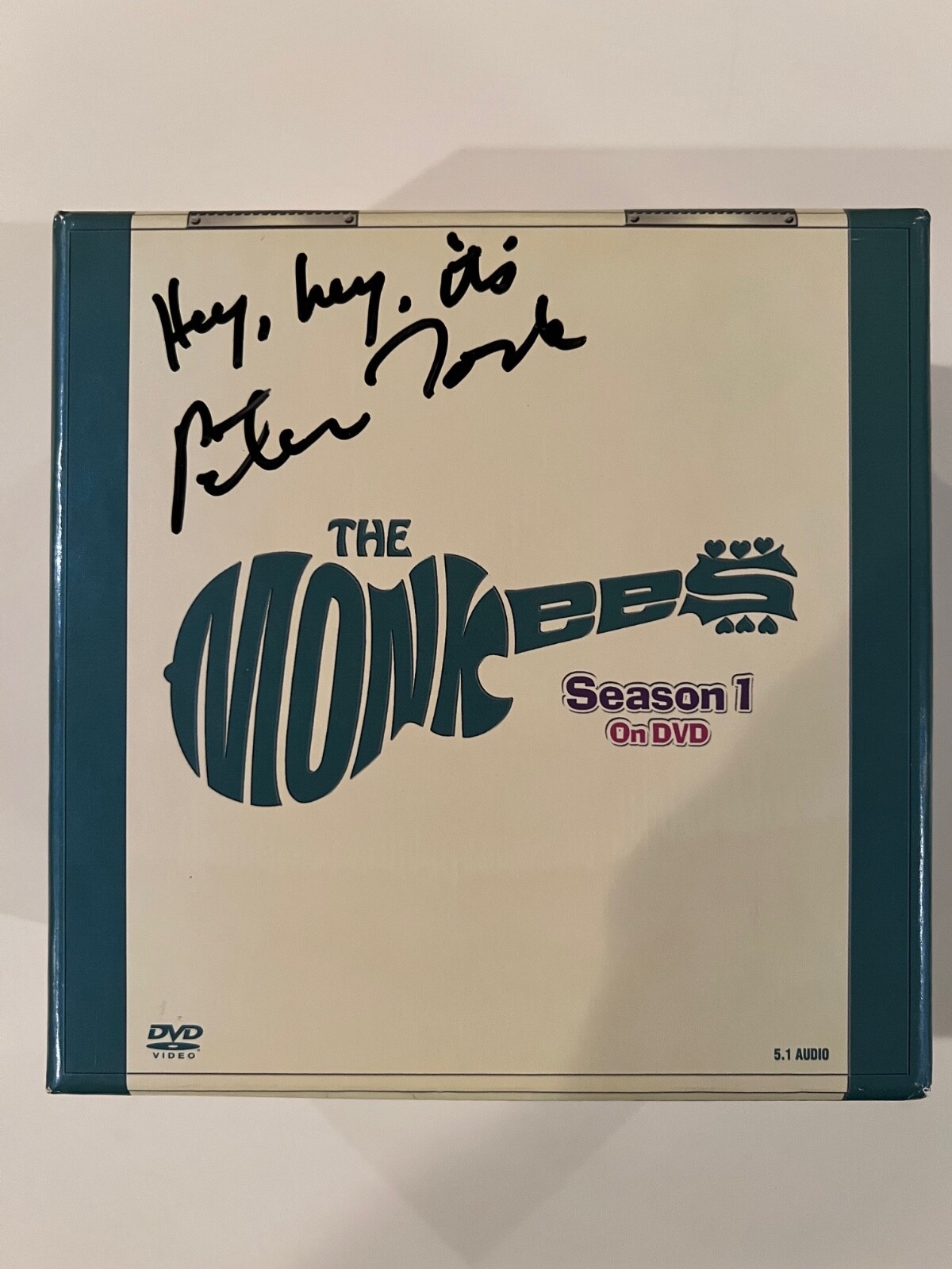 The Monkees – Boxed Set Season One (DVD, 2003, 6-Disc Set) Signed by PETER TORK!
